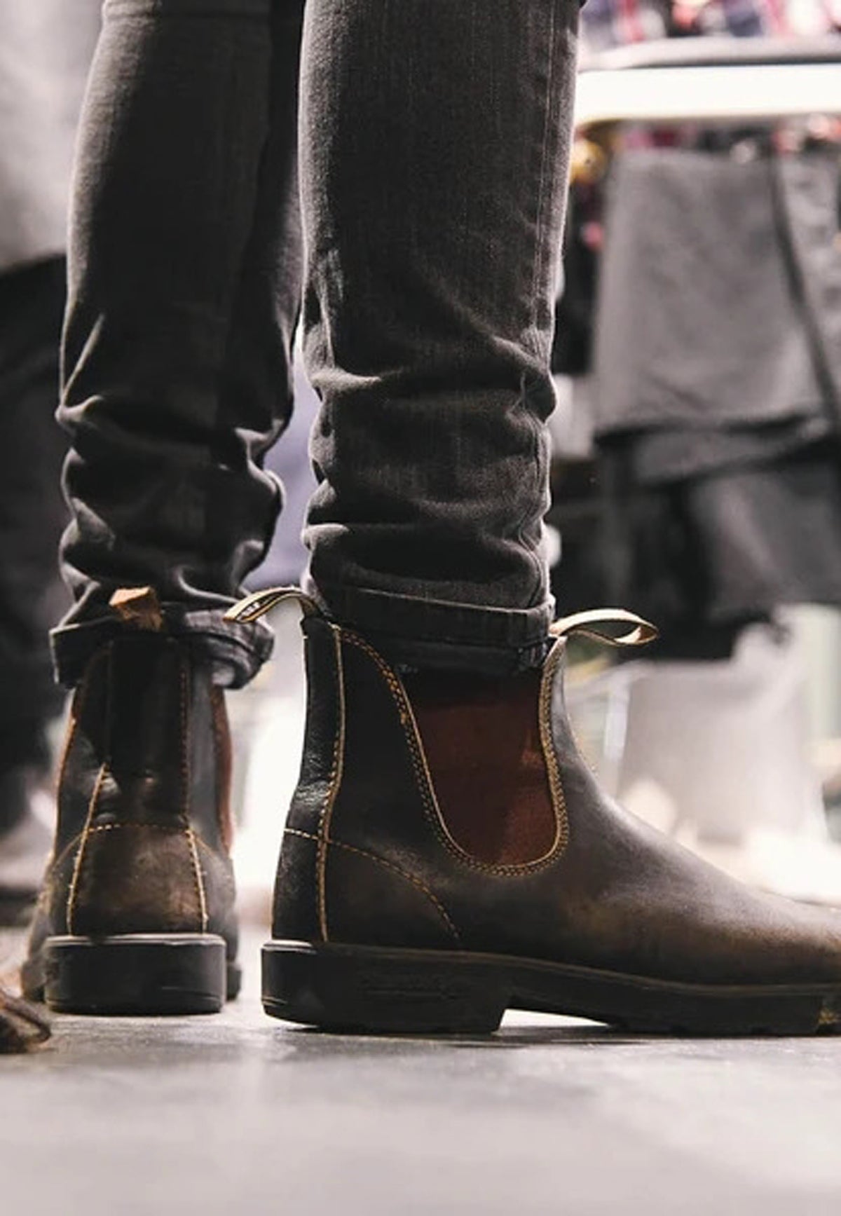 Stivaletti in pelle marrone 500 Blundstone A26 262M500 500500 BLUNDSTONE 