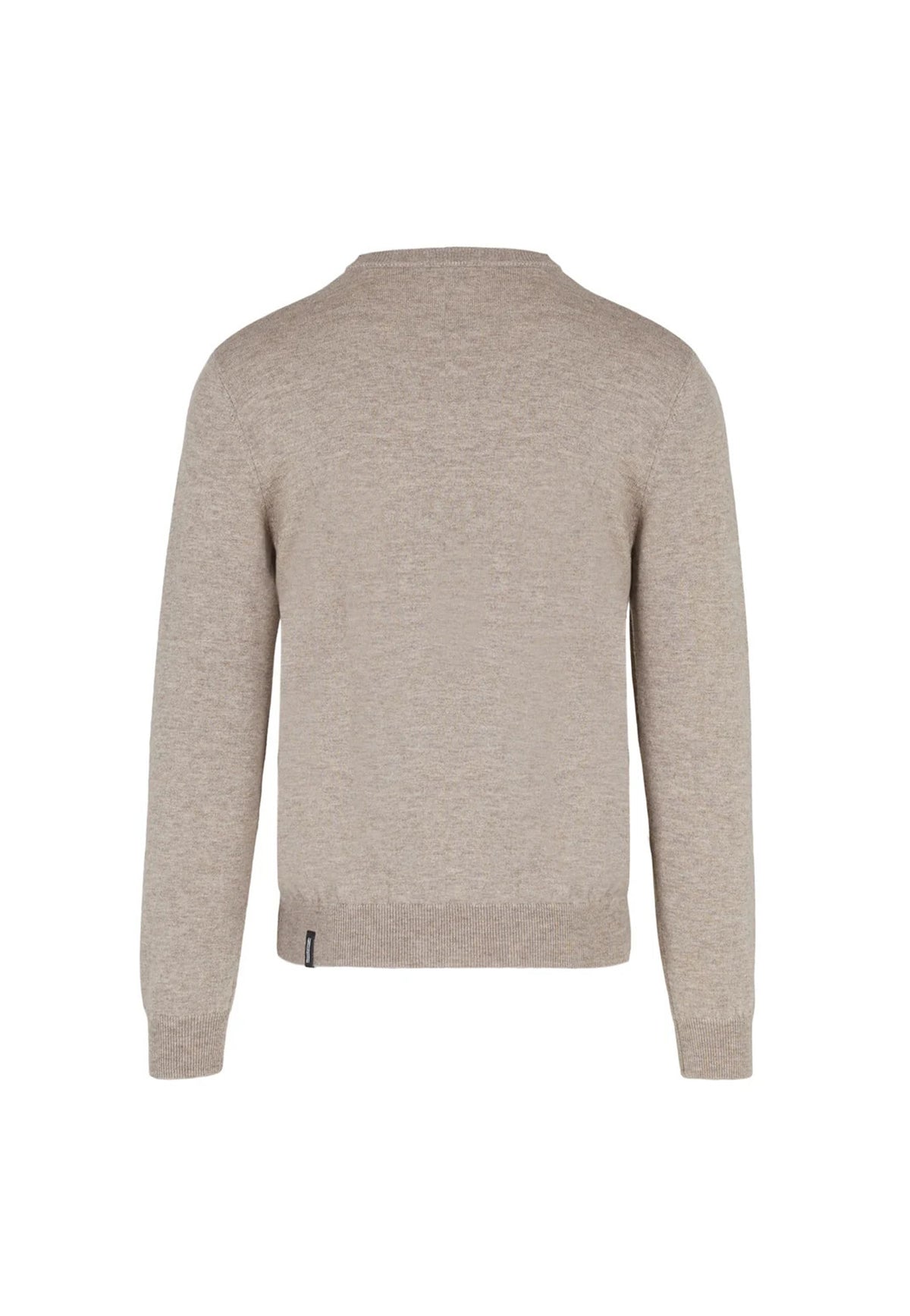 Maglione girocollo beige invernale lana regular fit Bomboogie A26 MM8817TKWO6 132M132M BOMBOOGIE 