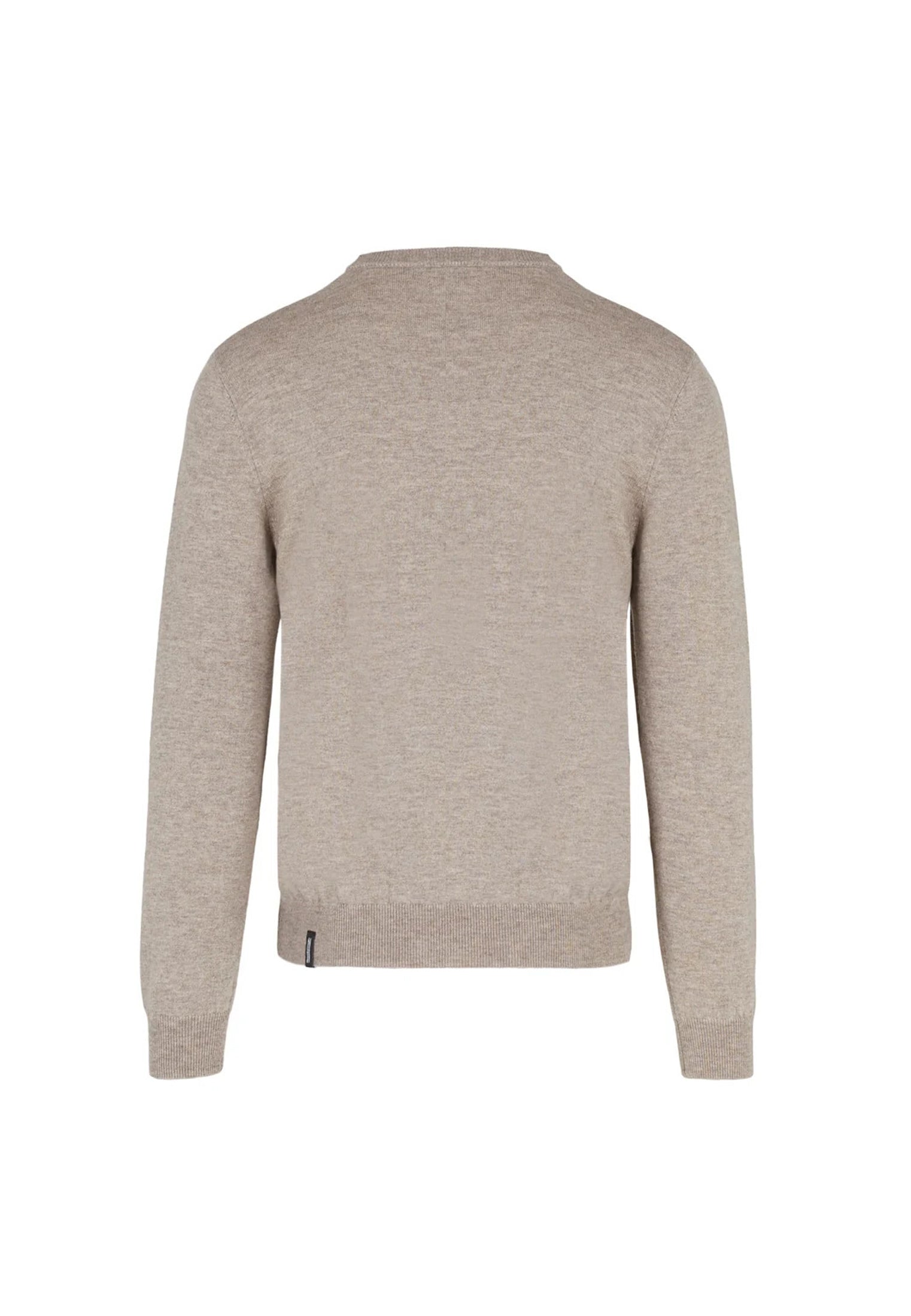 Maglione girocollo beige invernale lana regular fit Bomboogie A26 MM8817TKWO6 132M132M BOMBOOGIE 