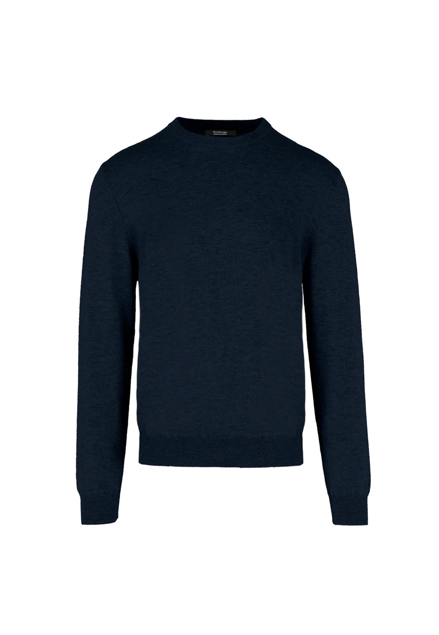 Maglione girocollo blu invernale lana regular fit Bomboogie A26 MM8817TKWO6 205M205M BOMBOOGIE 