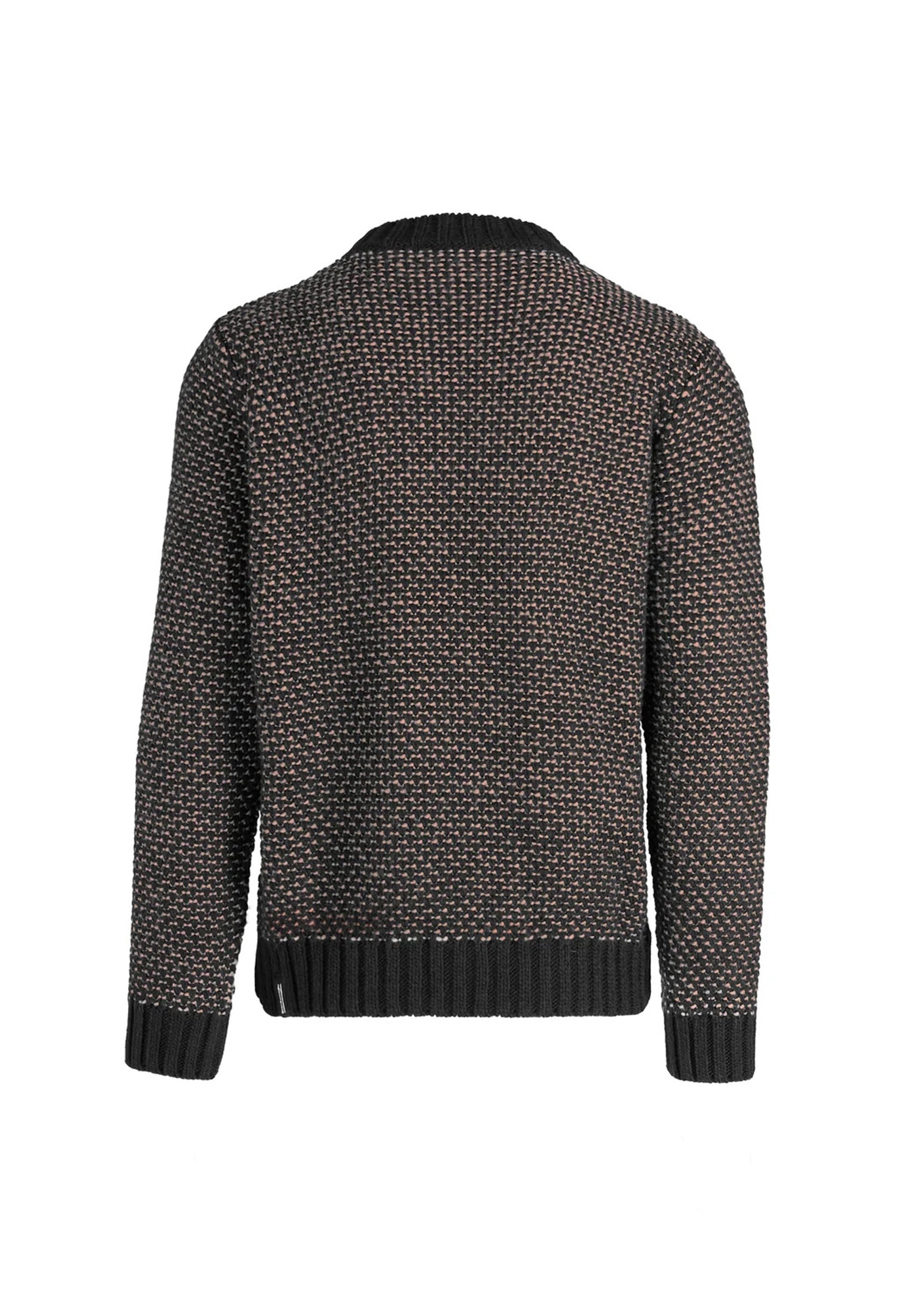 Maglione girocollo marrone misto lana Bomboogie A26 MM9301TKWB6 10471047 BOMBOOGIE 