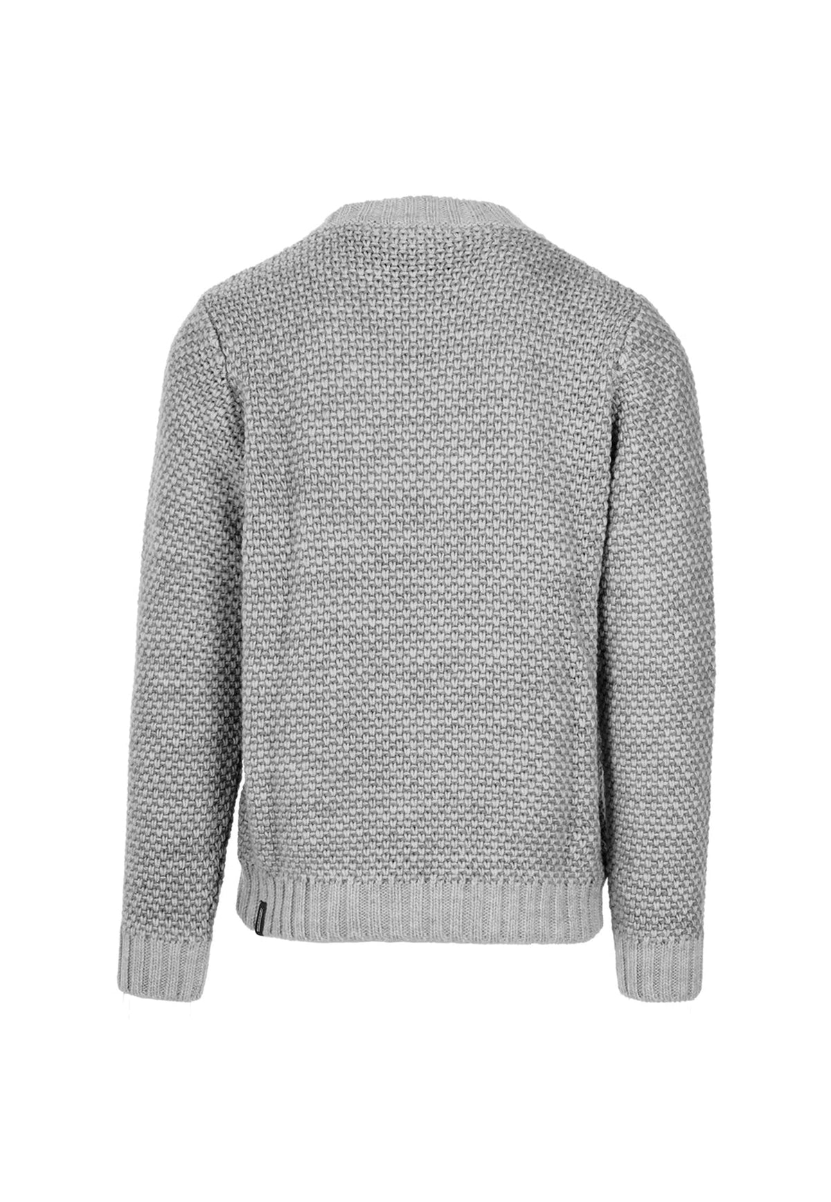 Maglione girocollo grigio misto lana Bomboogie A26 MM9301TKWB6 50525052 BOMBOOGIE 
