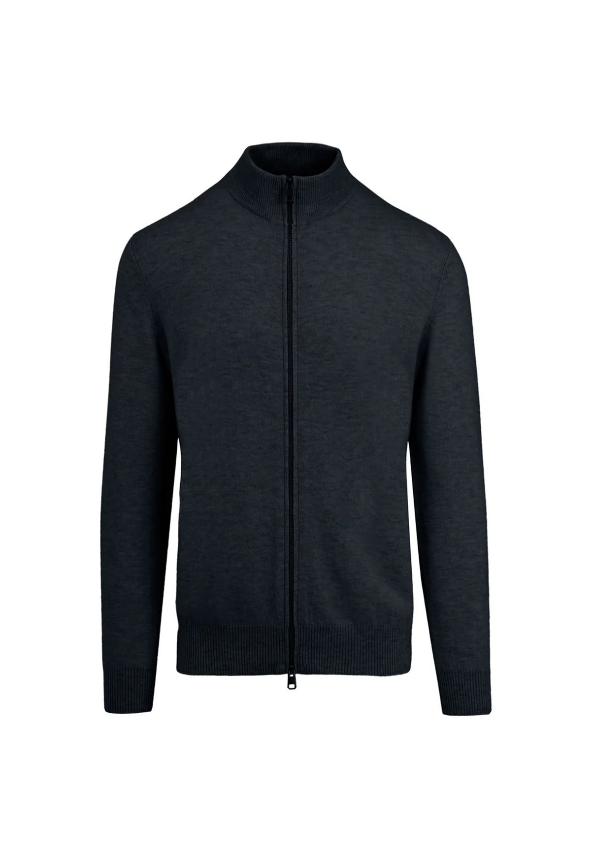 Maglione cardigan blu full zip collo alto Bomboogie A26 MM9318TKWO6 205M205M BOMBOOGIE 