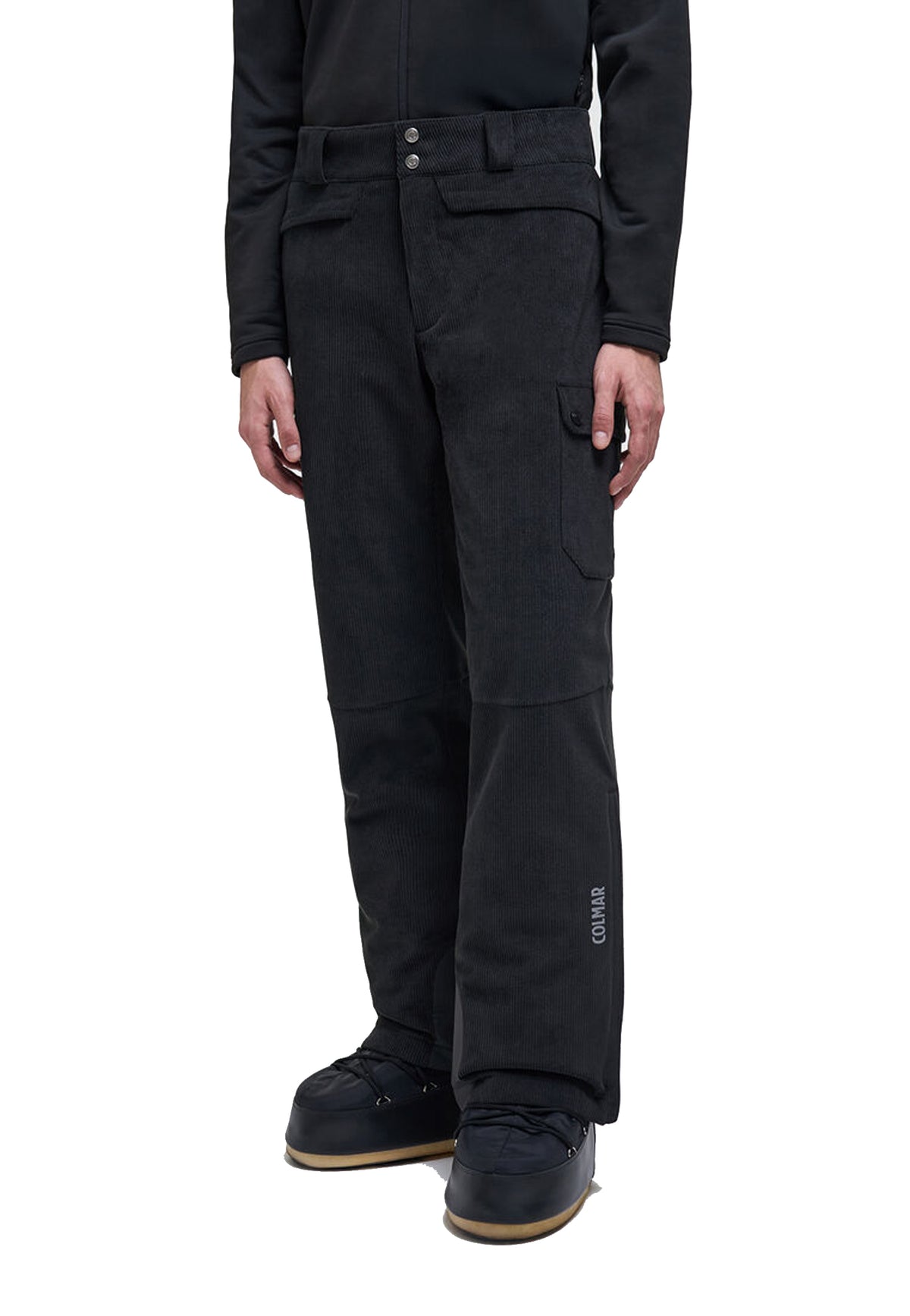 Pantalone nero tecnico tuta da sci neve uomo velluto cargo Colmar A26 07000032 7YS99 COLMAR 