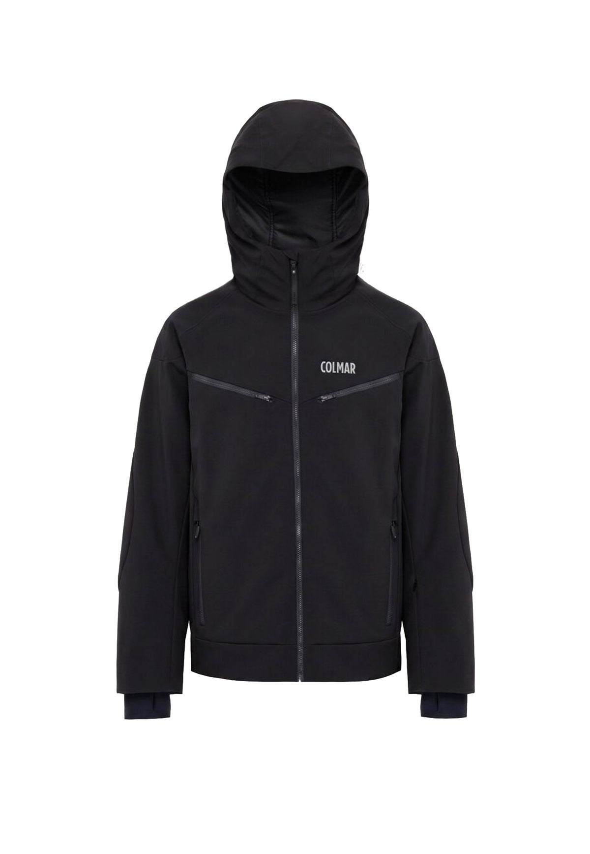 Giacca nera da sci neve in softshell impermeabile traspirante Colmar A26 13000003 6XZ99 COLMAR 