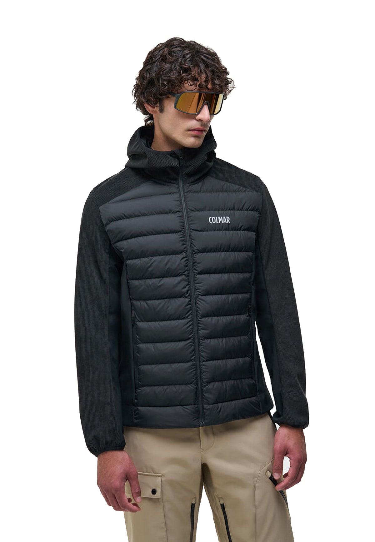 Giacca nera outdoor tecnica trapuntata softshell impermeabile Colmar A26 13000015M 2XX99 COLMAR 