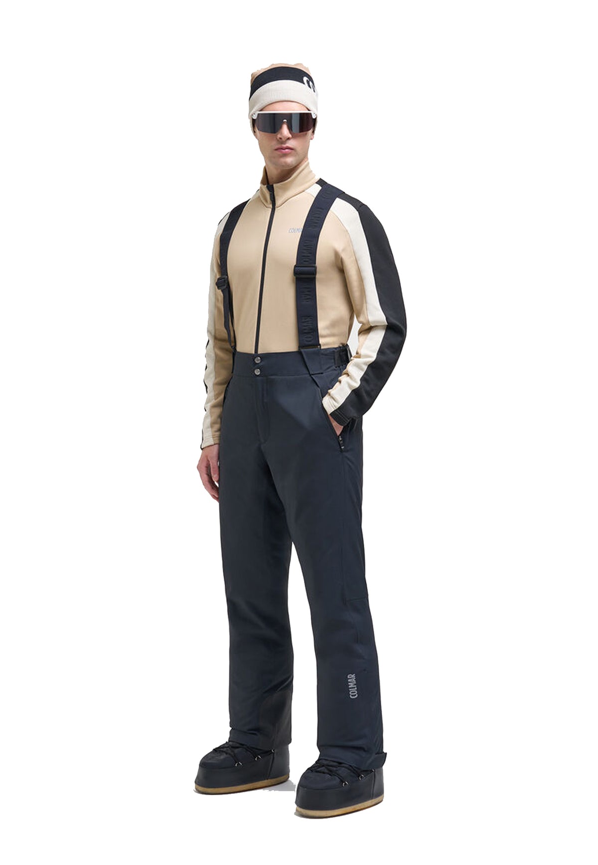 Pantalone salopette nero sci montagna imbottito Colmar A26 14000023 1VC99 COLMAR 