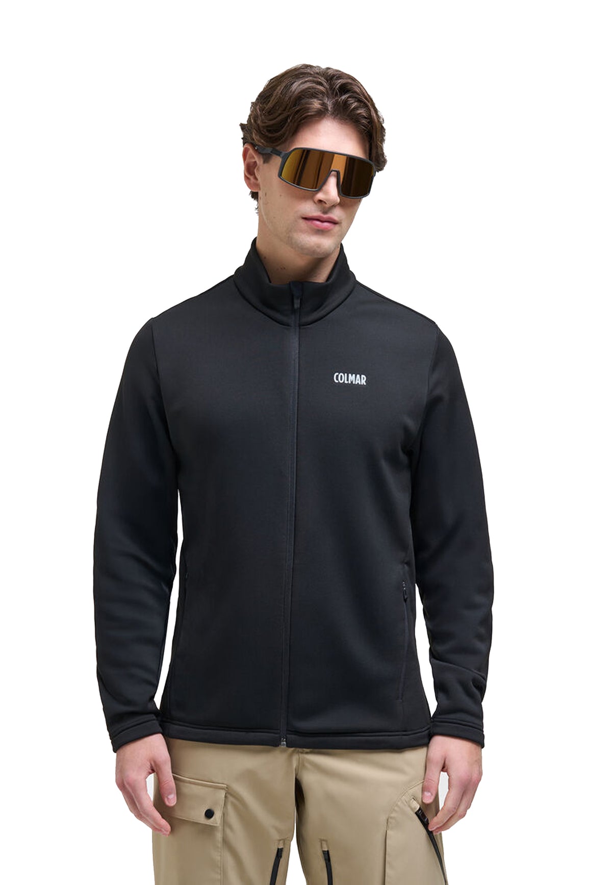 Felpa pile da sci nera full zip Colmar A26 83000022 5WU99 COLMAR 