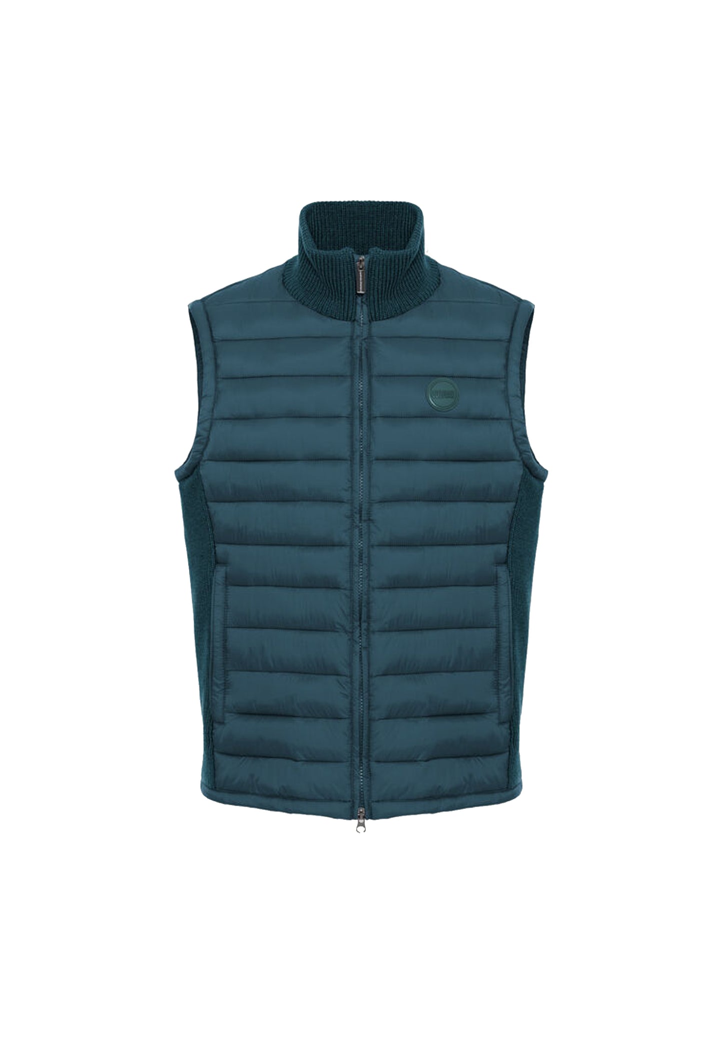 Gilet Smanicato verde imbottito trapuntato inserti in maglia Colmar A26 11000013 8ZX789 COLMAR ORIGINALS 