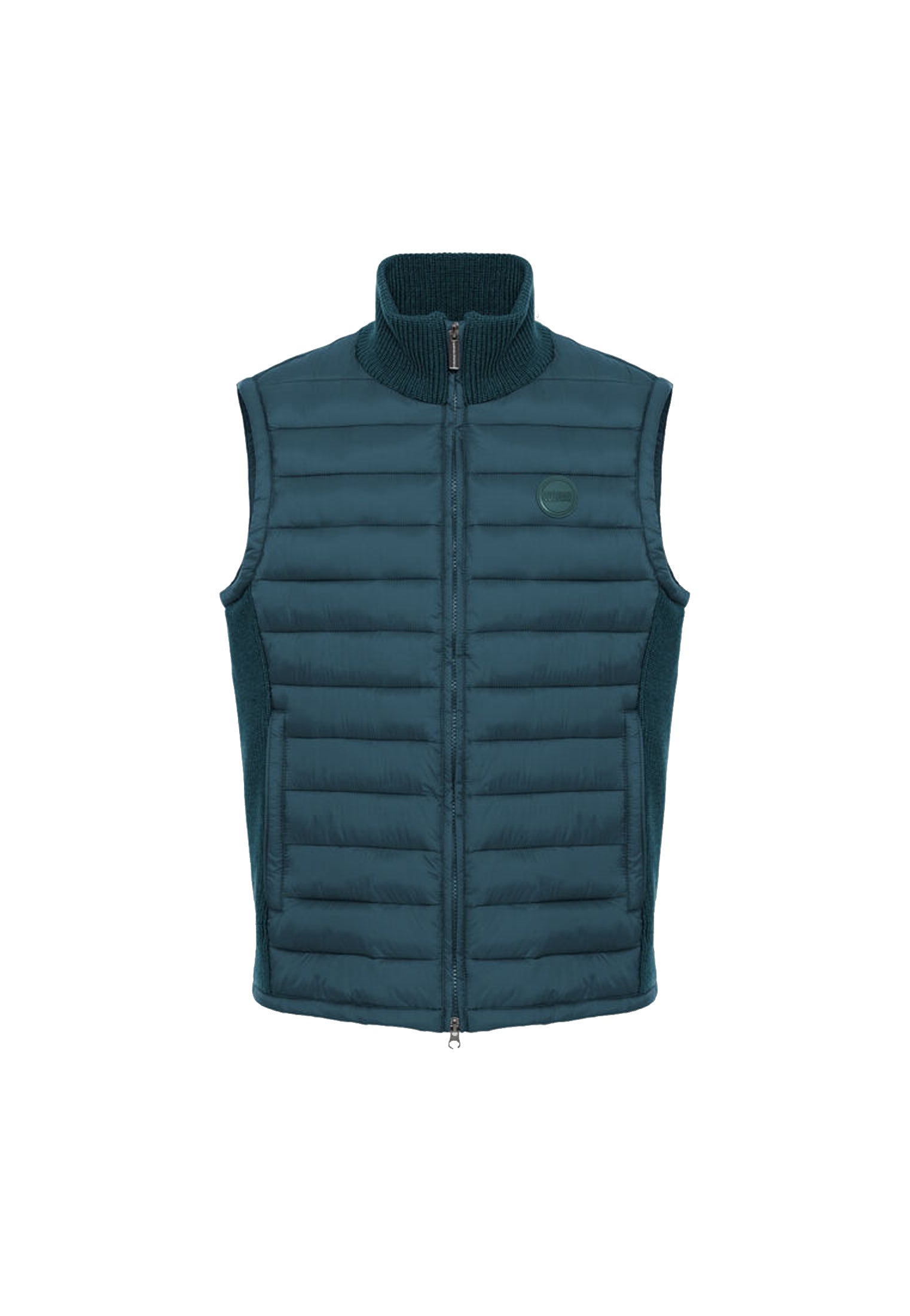 Gilet Smanicato verde imbottito trapuntato inserti in maglia Colmar A26 11000013 8ZX789 COLMAR ORIGINALS 
