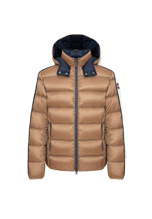 Giubbotto piumino beige sportivo con cappuccio Heritage Colmar A26 12000023 3JQ636 COLMAR ORIGINALS 
