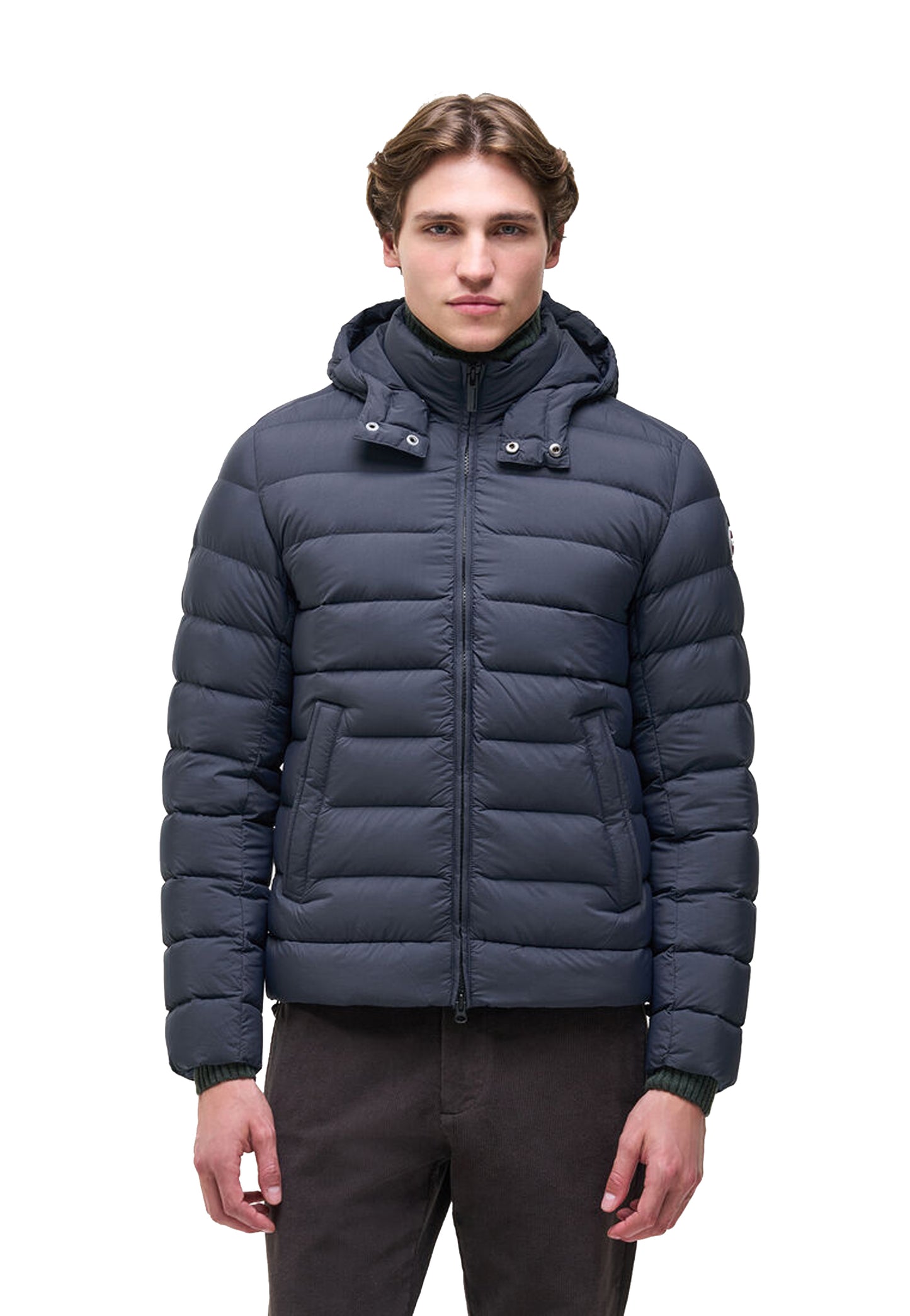 Giubbino Piumino imbottito blu con cappuccio staccabile Colmar A26 12000052 4ZP68 COLMAR ORIGINALS 