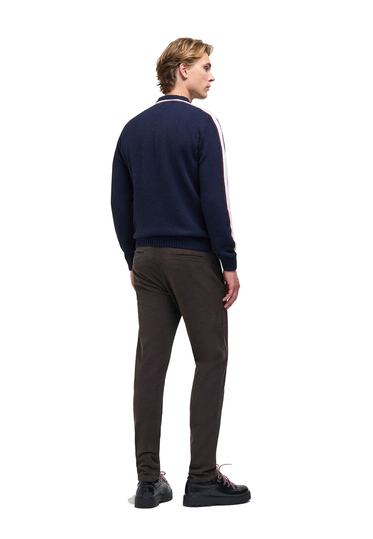 Maglia pullover girocollo blu misto lana Colmar A26 44000014 3LW68 COLMAR ORIGINALS 
