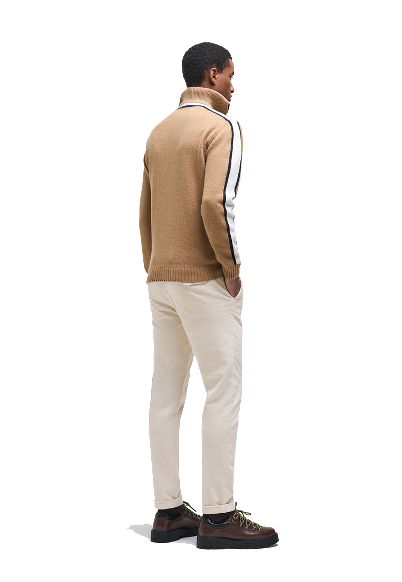 Maglia Pullover beige mezza zip misto lana Heritage Colmar A26 44000015 3LW943 COLMAR ORIGINALS 