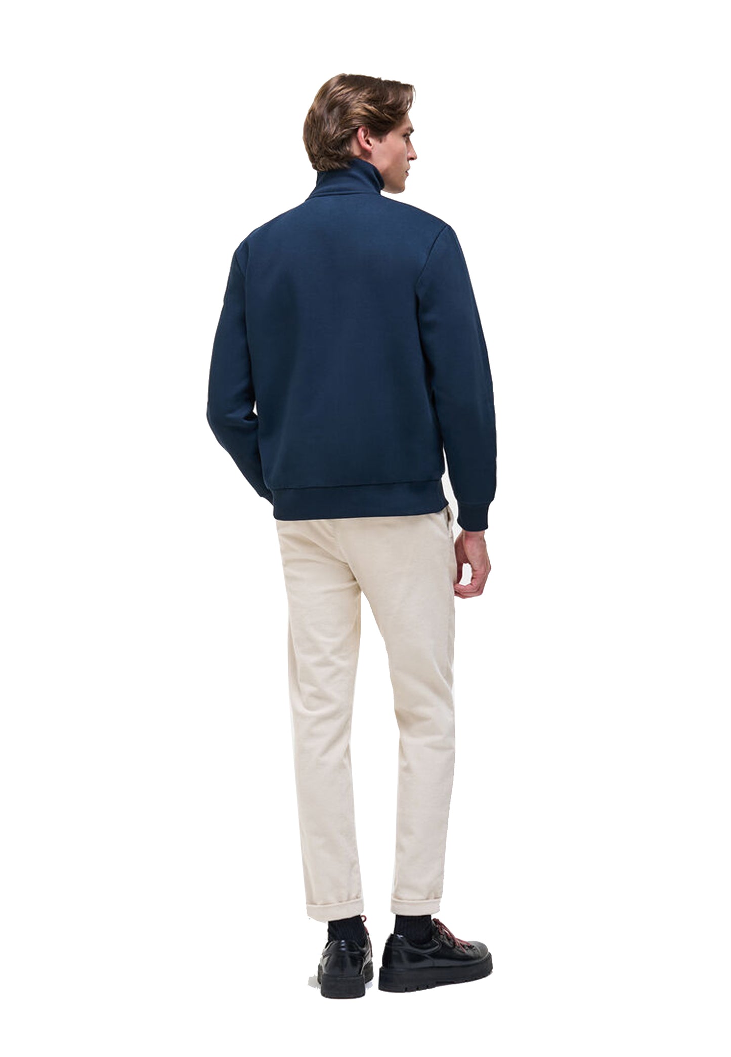 Felpa full zip blu cotone felpato Colmar A26 62000003R 1WX68 COLMAR ORIGINALS 