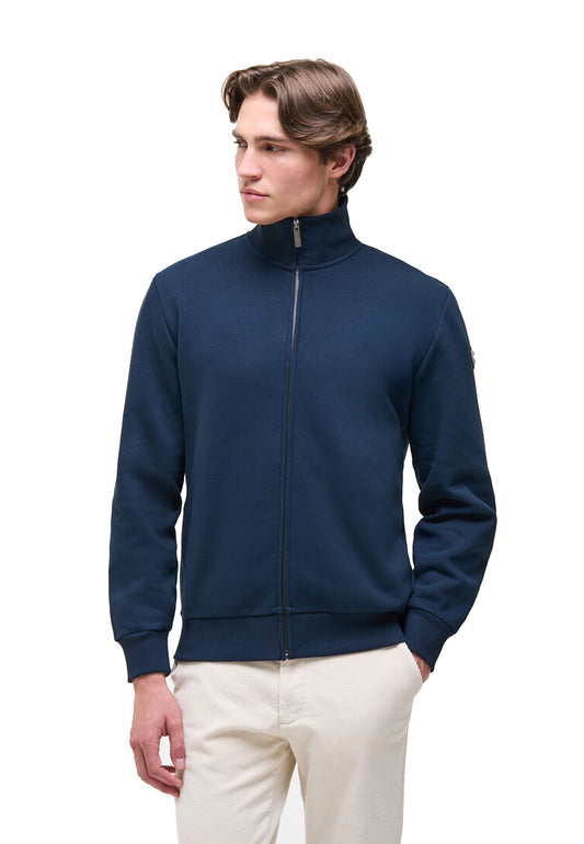 Felpa full zip blu cotone felpato Colmar A26 62000003R 1WX68 COLMAR ORIGINALS 
