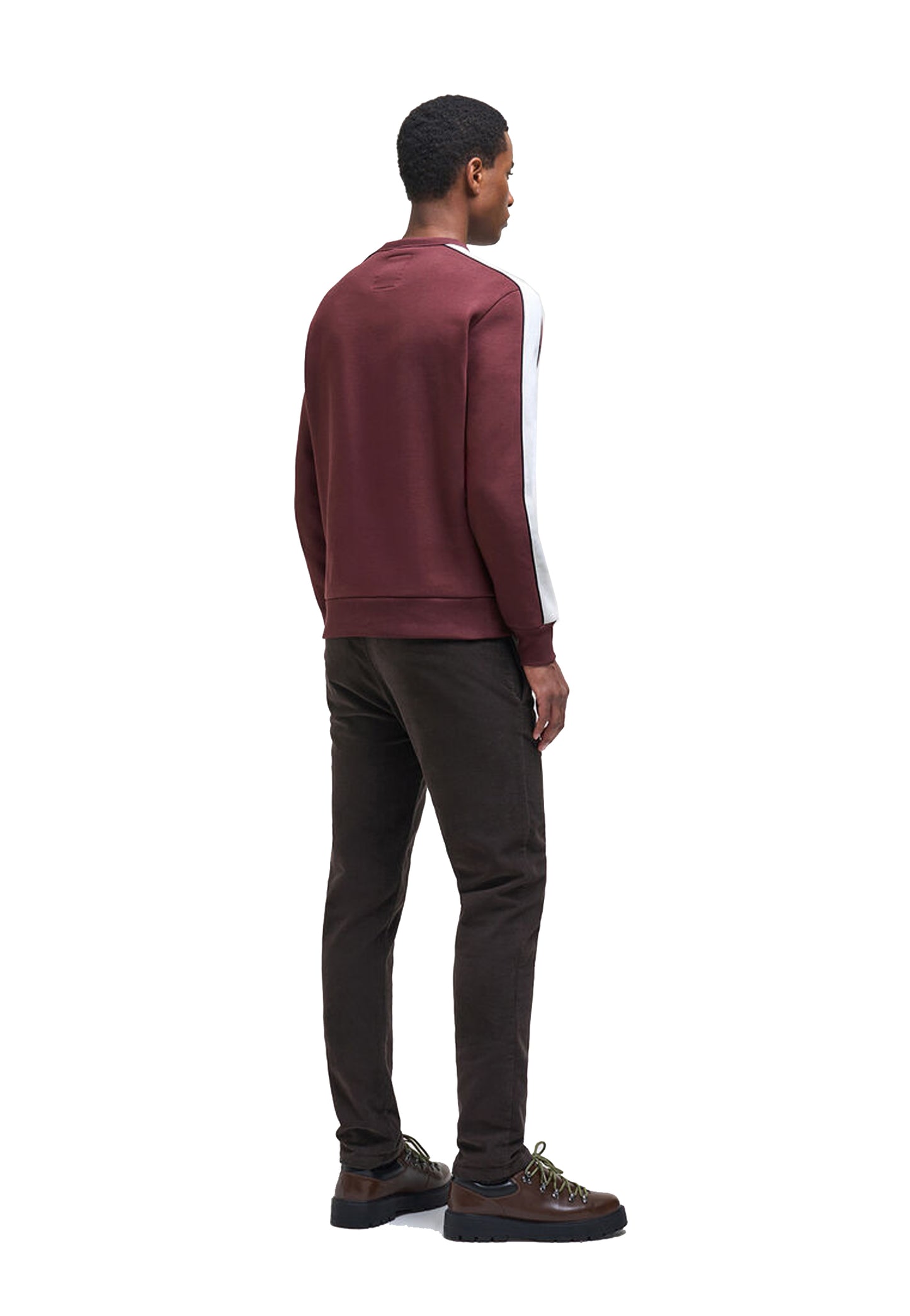 Felpa girocollo bordeaux cotone felpata Heritage Colmar A26 62000020 3LN257 COLMAR ORIGINALS 