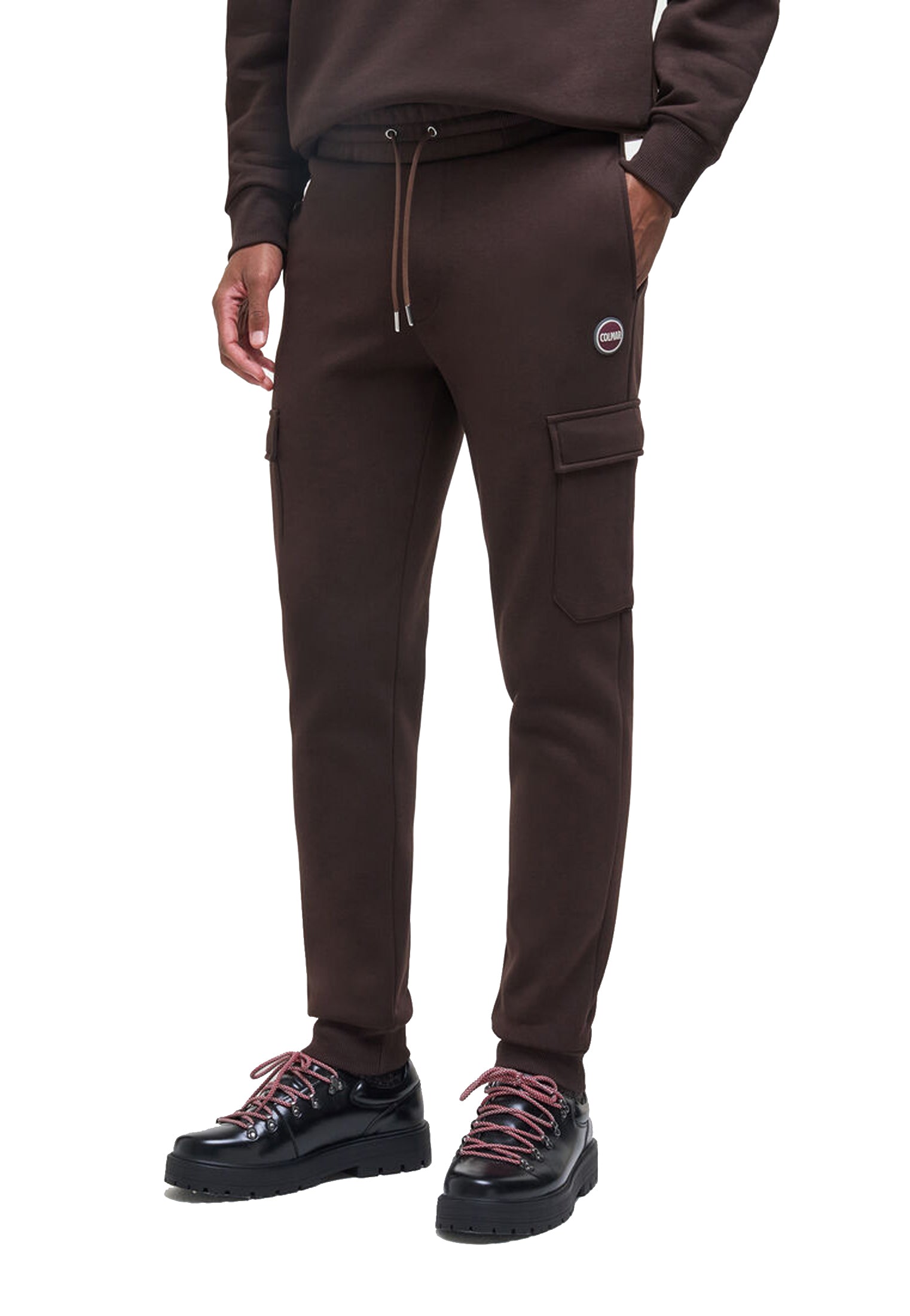 Pantaloni cargo marroni da tuta jogging cotone felpato Colmar A26 62000050R 1WX790 COLMAR ORIGINALS 