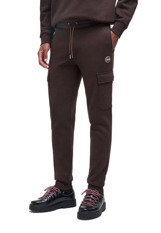 Pantaloni cargo marroni da tuta jogging cotone felpato Colmar A26 62000050R 1WX790 COLMAR ORIGINALS 