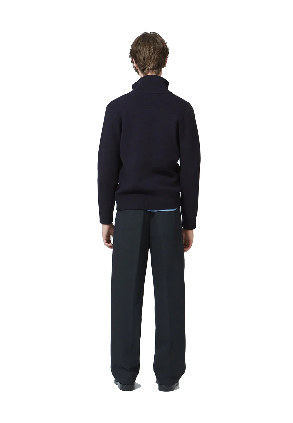 Cardigan Maglia blu full zip lana Department Five A26 UM083 2MF0074 816816 DEPARTMENT FIVE 