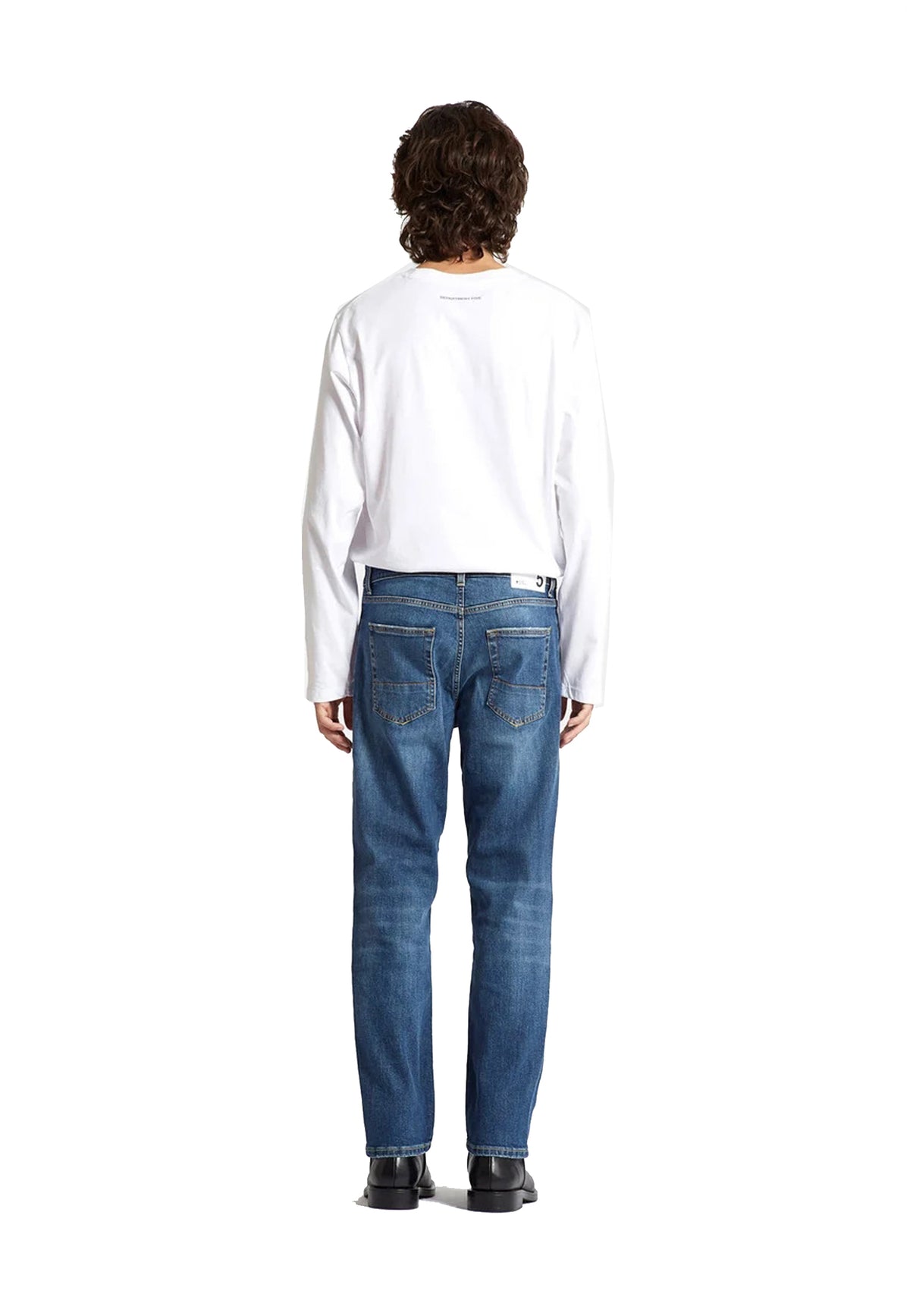 Pantaloni jeans regular fit denim Talk Department Five A26 UP527 2DS0088 812812 DEPARTMENT FIVE 