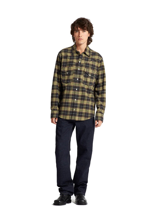 Camicia verde texana tartan Nevada Department Five A26 US501 2TF0382 706706 DEPARTMENT FIVE 