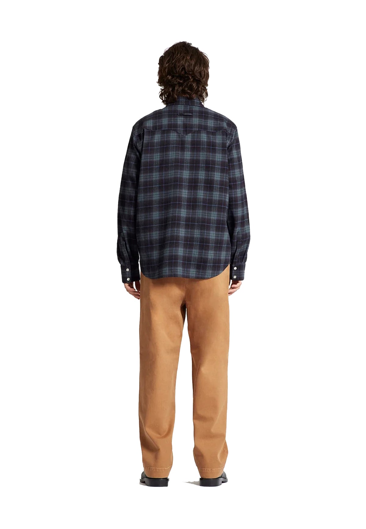 Camicia blu texana tartan Nevada Department Five A26 US501 2TF0382 812812 DEPARTMENT FIVE 