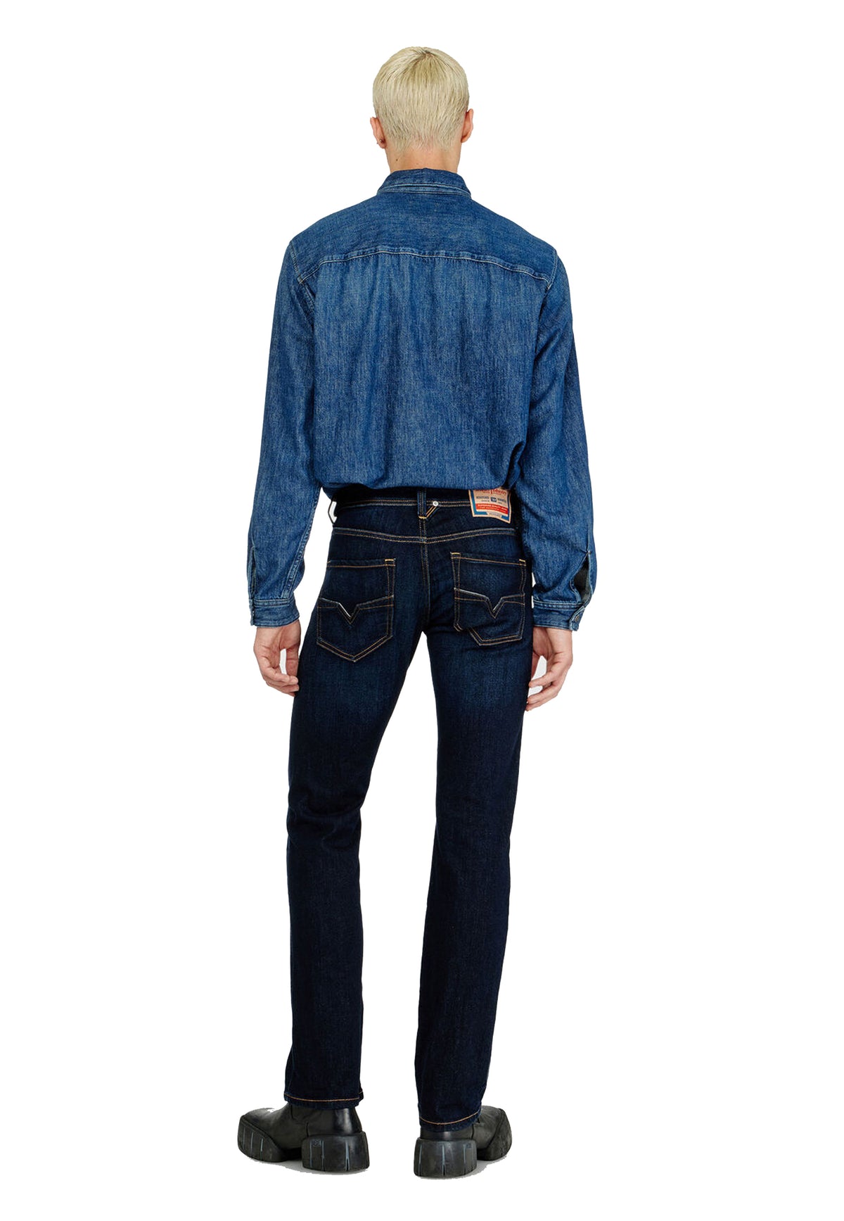 Pantaloni jeans blu scuro regular fit vita bassa 1985 Larkee Diesel A26 00C06R 09Q15 01 900900 DIESEL 