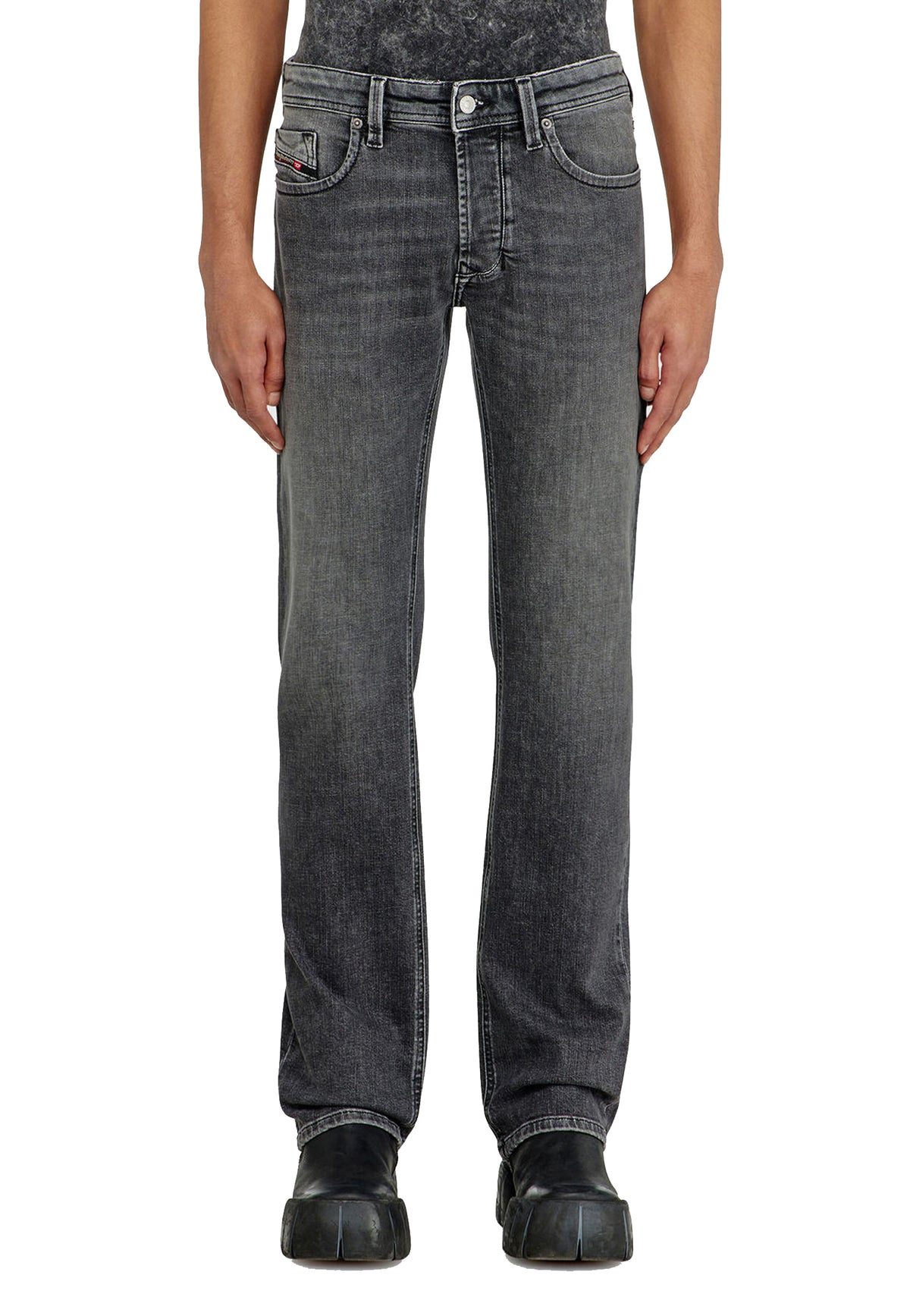 Pantaloni jeans neri regular fit vita bassa 1985 Larkee Diesel A26 00C06R 0HDBD 02 88 DIESEL 
