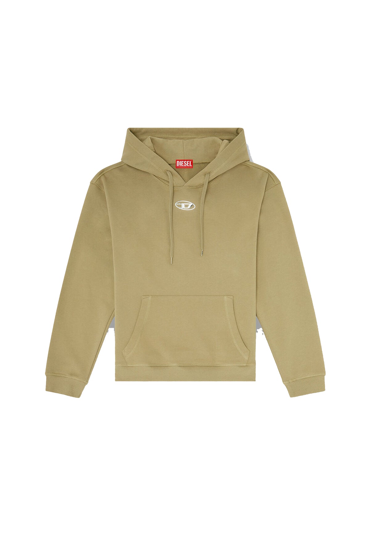 Felpa con cappuccio verde Norm Diesel A26 A20447 0BKBW 5LE 358358 DIESEL 