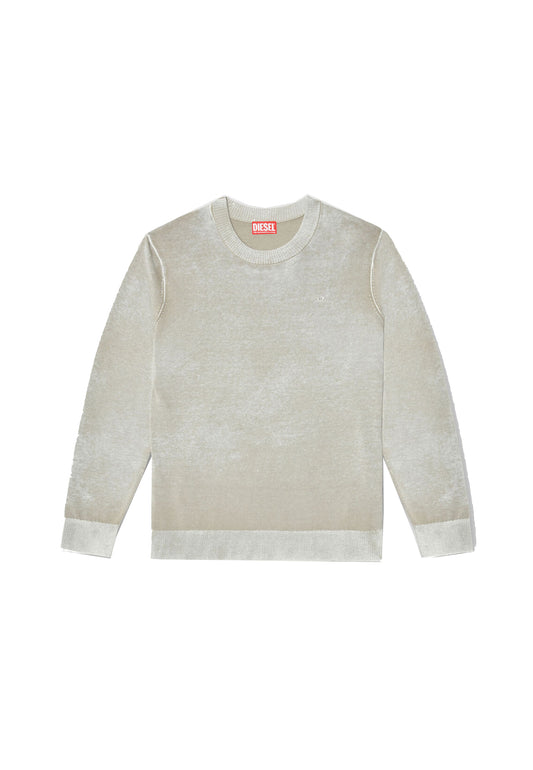 Maglia girocollo grigio cotone regular fit K-Laurent Diesel A26 A21747 0BKCB 77F 271271 DIESEL 