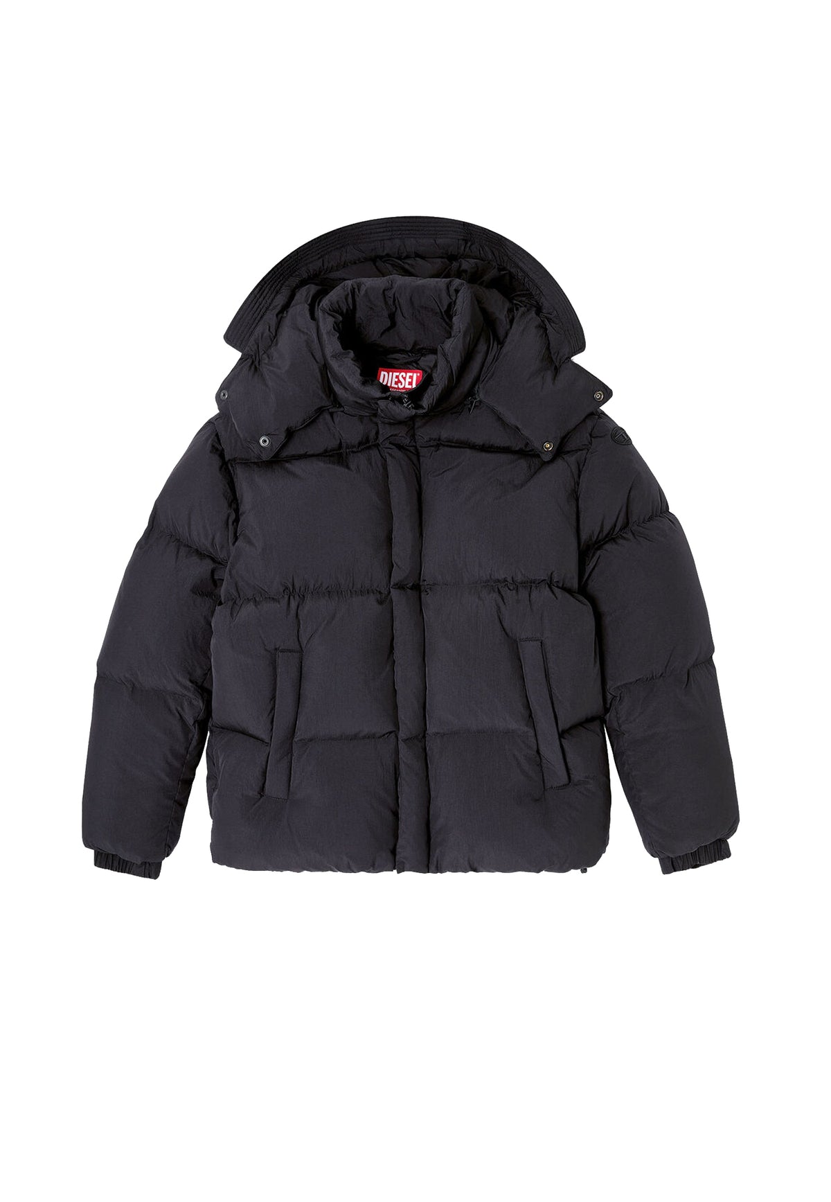 Giubbino Piumino nero trapuntato W-Rolfys Diesel A26 A21764 0AEAI 9XX 44 DIESEL 
