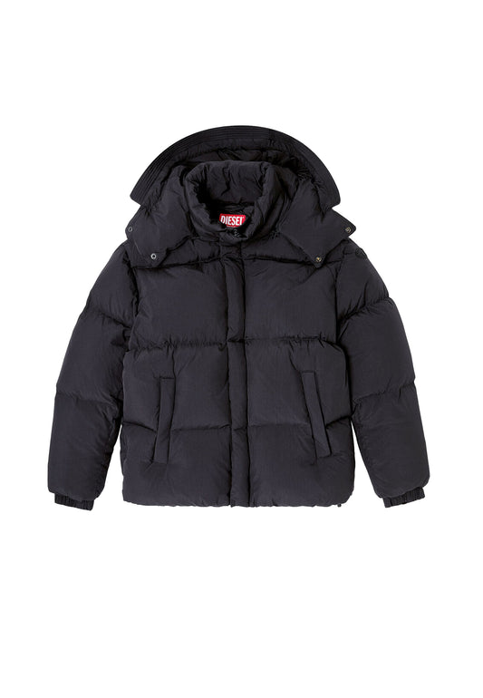 Giubbino Piumino nero trapuntato W-Rolfys Diesel A26 A21764 0AEAI 9XX 44 DIESEL 
