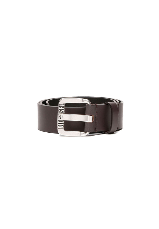 Cintura marrone in pelle con fibbia in metallo B-Star Diesel A26 X08881 P1913 H0180 246246 DIESEL 