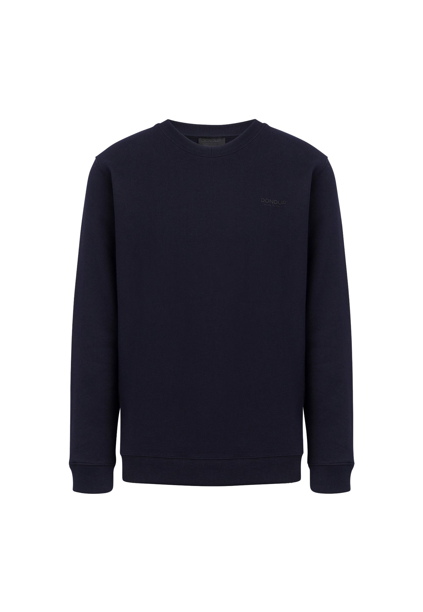 Felpa girocollo cotone blu Dondup A26 UF641 KF0196U 890890 DONDUP 