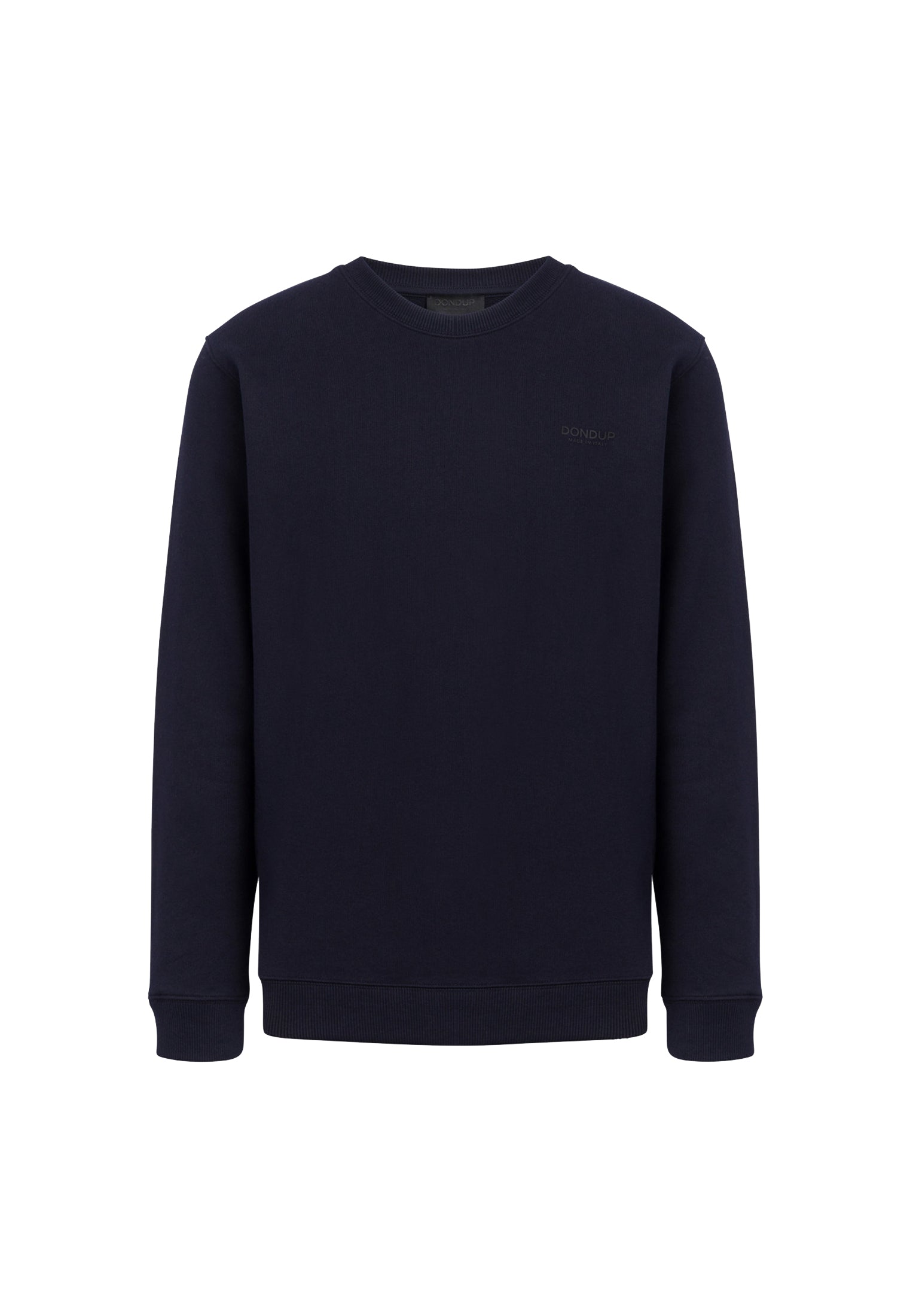 Felpa girocollo cotone blu Dondup A26 UF641 KF0196U 890890 DONDUP 