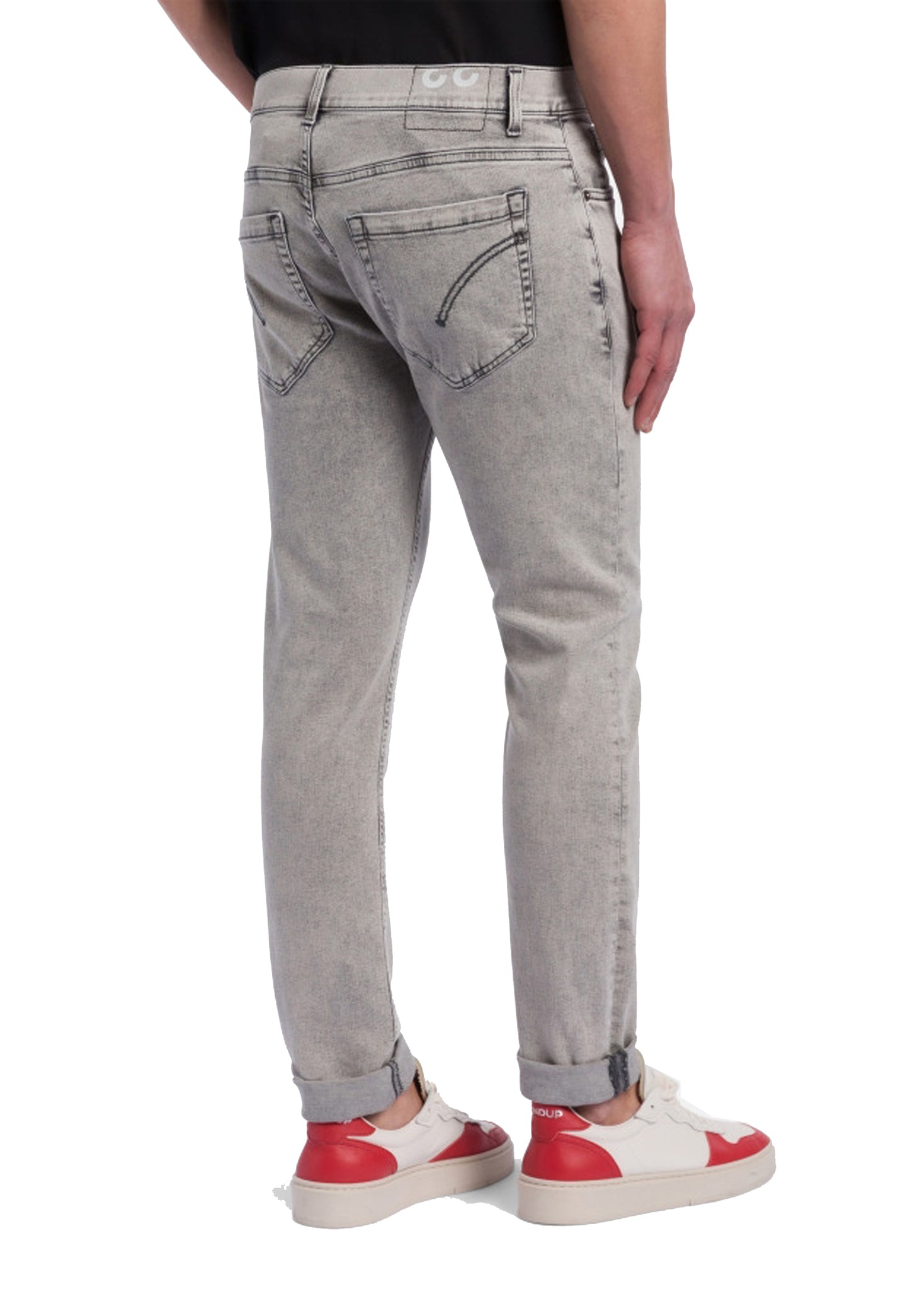 Pantalone jeans grigio cinque tasche skinny George Dondup A26 UP232 DS0339U 900900 DONDUP 