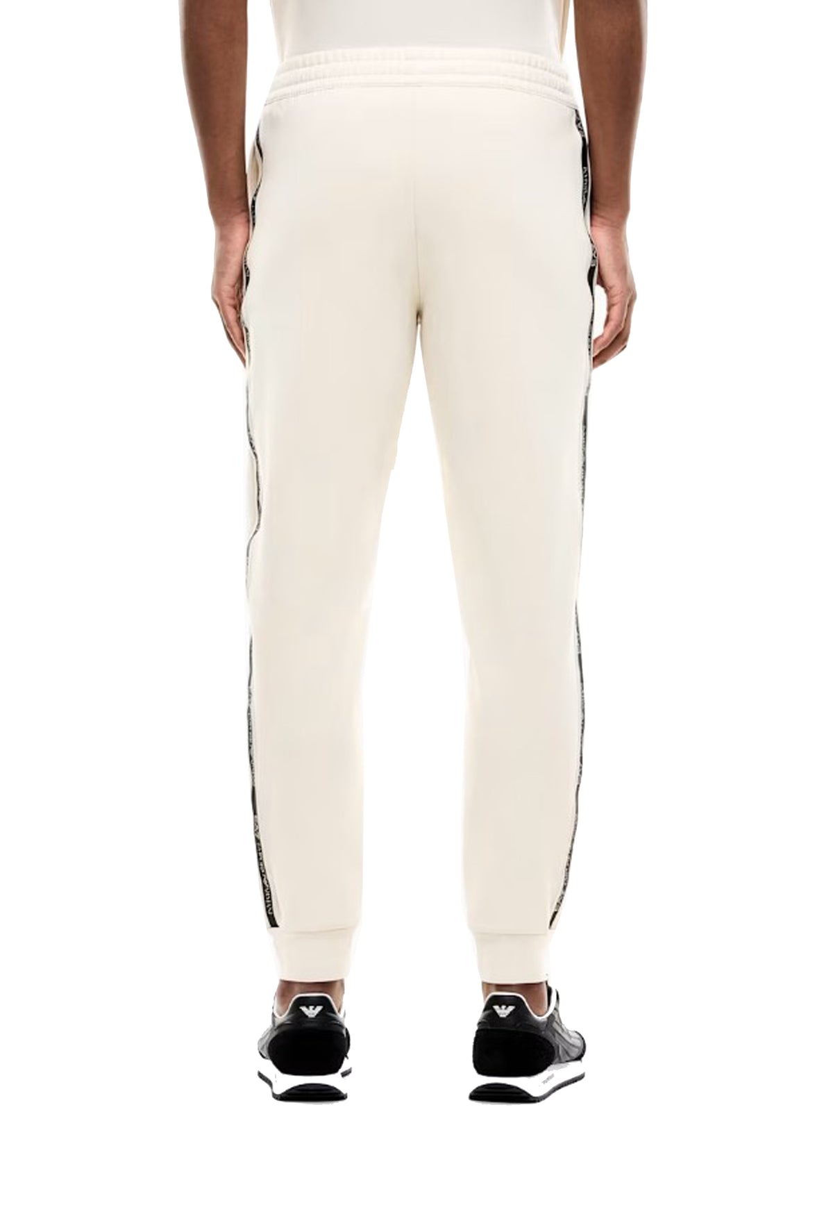 Pantaloni jogger beige slim bande laterali EA7 Armani A26 7M002198 AF10377 U1079U1079 EA7 
