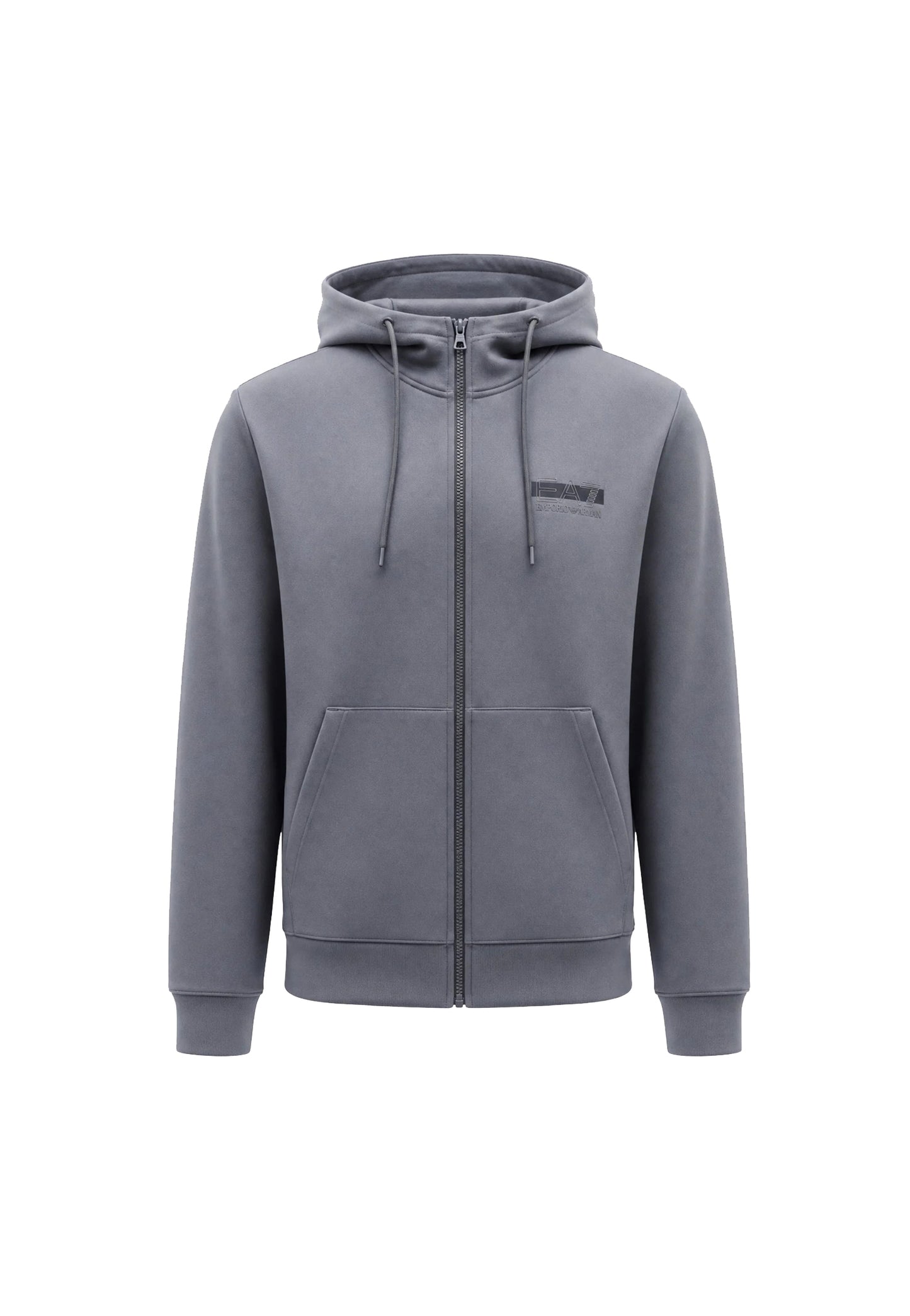 Tuta completa grigia con zip e cappuccio EA7 Armani A26 7M002430 AF10377 M8011M8011 EA7 