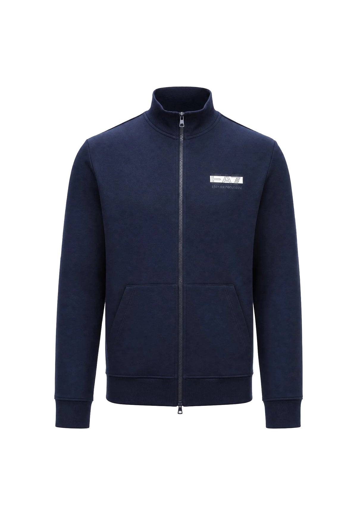 Tuta completa blu con zip misto cotone EA7 Armani A26 7M002431 AF10377 MB149MB149 EA7 