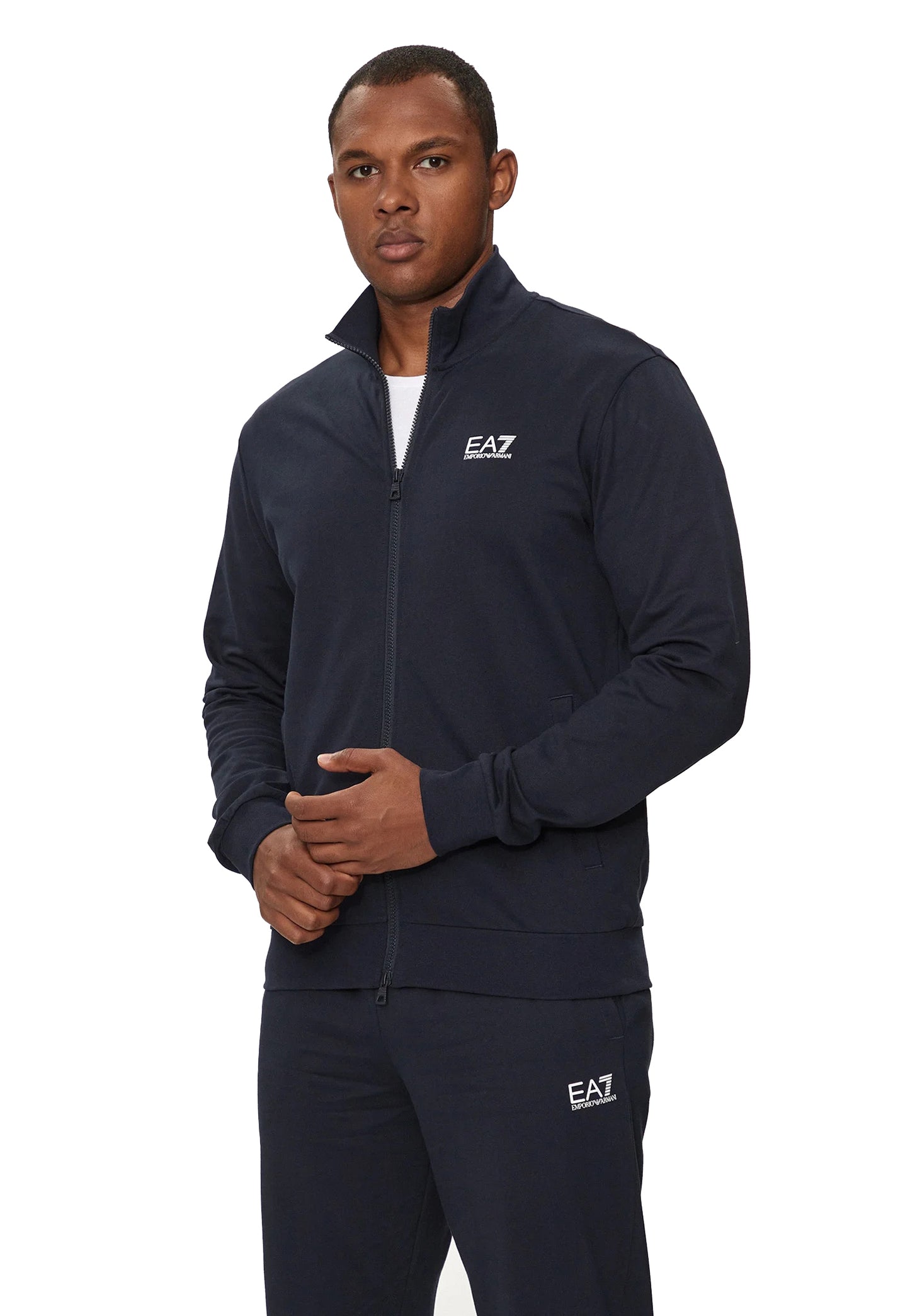 Tuta completa blu classica cotone full zio EA7 Armani A26 8NPV60 PJVRZ 15621562 EA7 