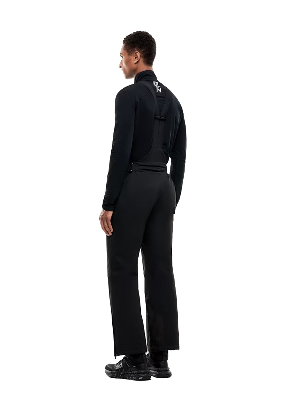 Pantaloni da sci neri montagna tecnici Protectum EA7 Armani A26 7M001963 AF13889 UC001UC001 EA7 NEVE 