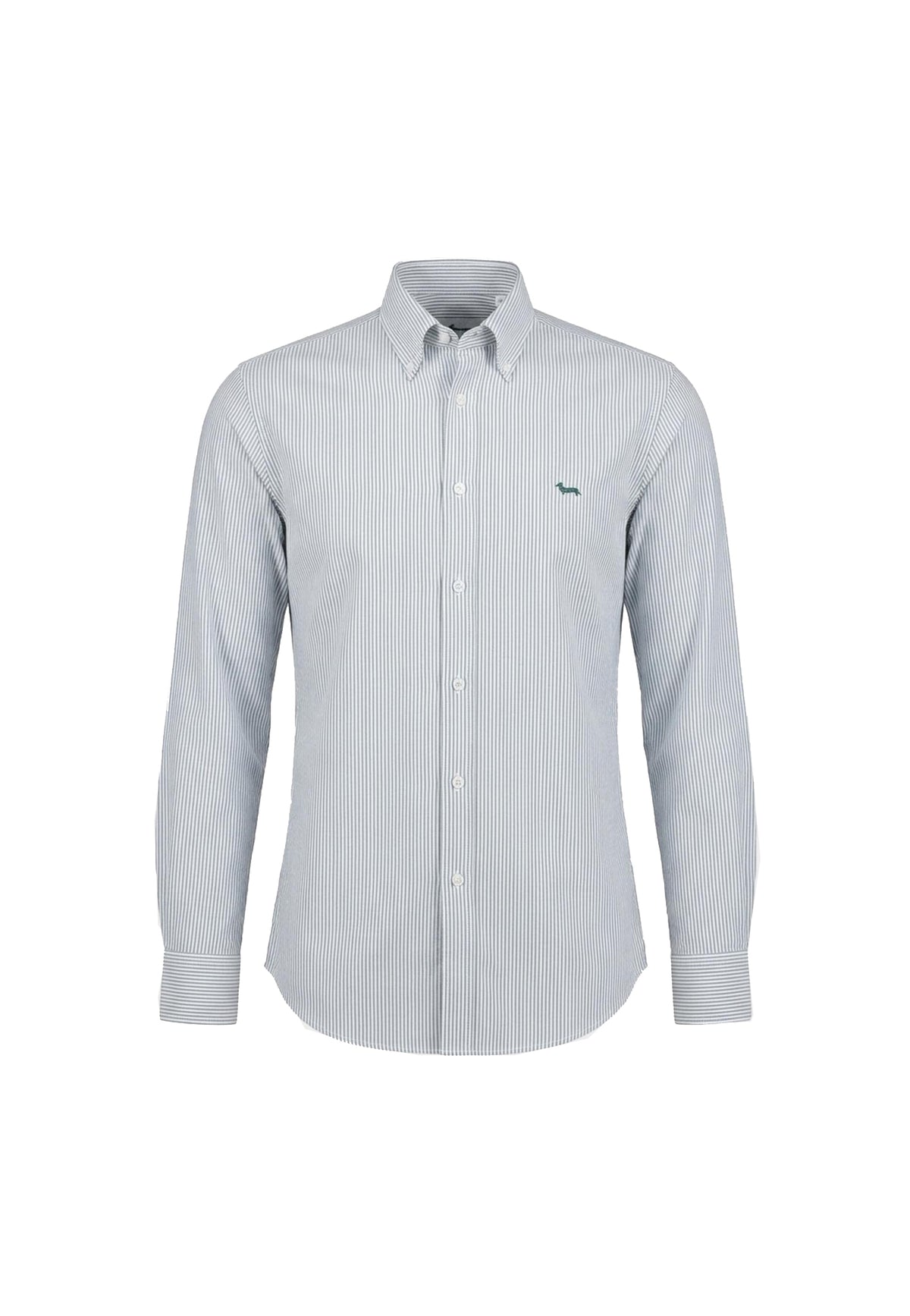 Camicia a righe verdi oxford cotone Harmont & Blaine A26 CRR011013933B 643643 HARMONT&BLAINE 