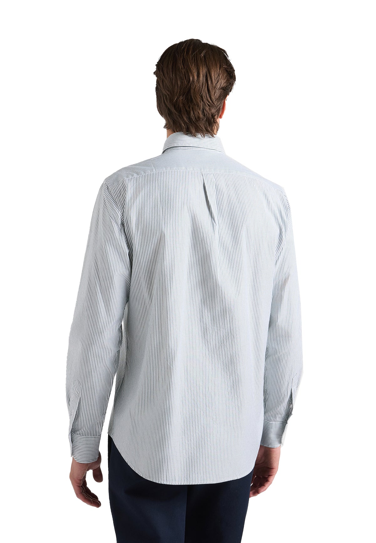 Camicia a righe verdi oxford cotone Harmont & Blaine A26 CRR011013933B 643643 HARMONT&BLAINE 