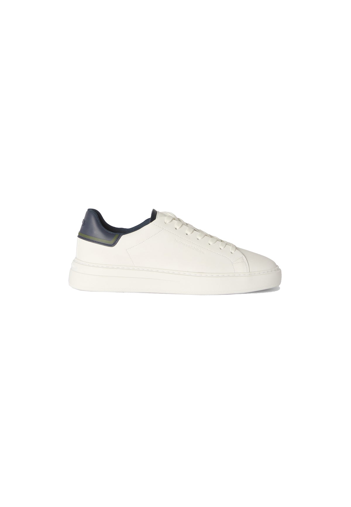 Scarpe sportive sneaker uomo bianche pelle Harmont&Blaine A26 EFM262.020.AA0 //BIANCO BLU HARMONT&BLAINE 