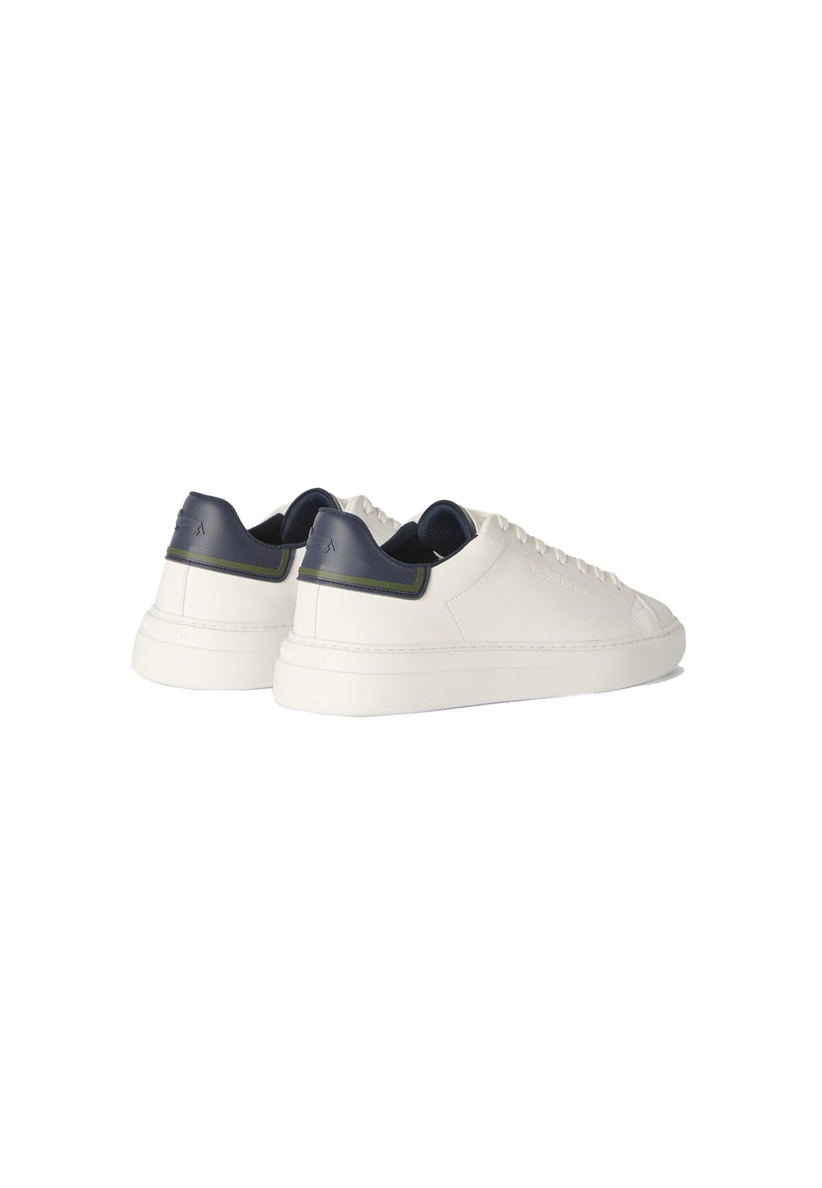 Scarpe sportive sneaker uomo bianche pelle Harmont&Blaine A26 EFM262.020.AA0 //BIANCO BLU HARMONT&BLAINE 
