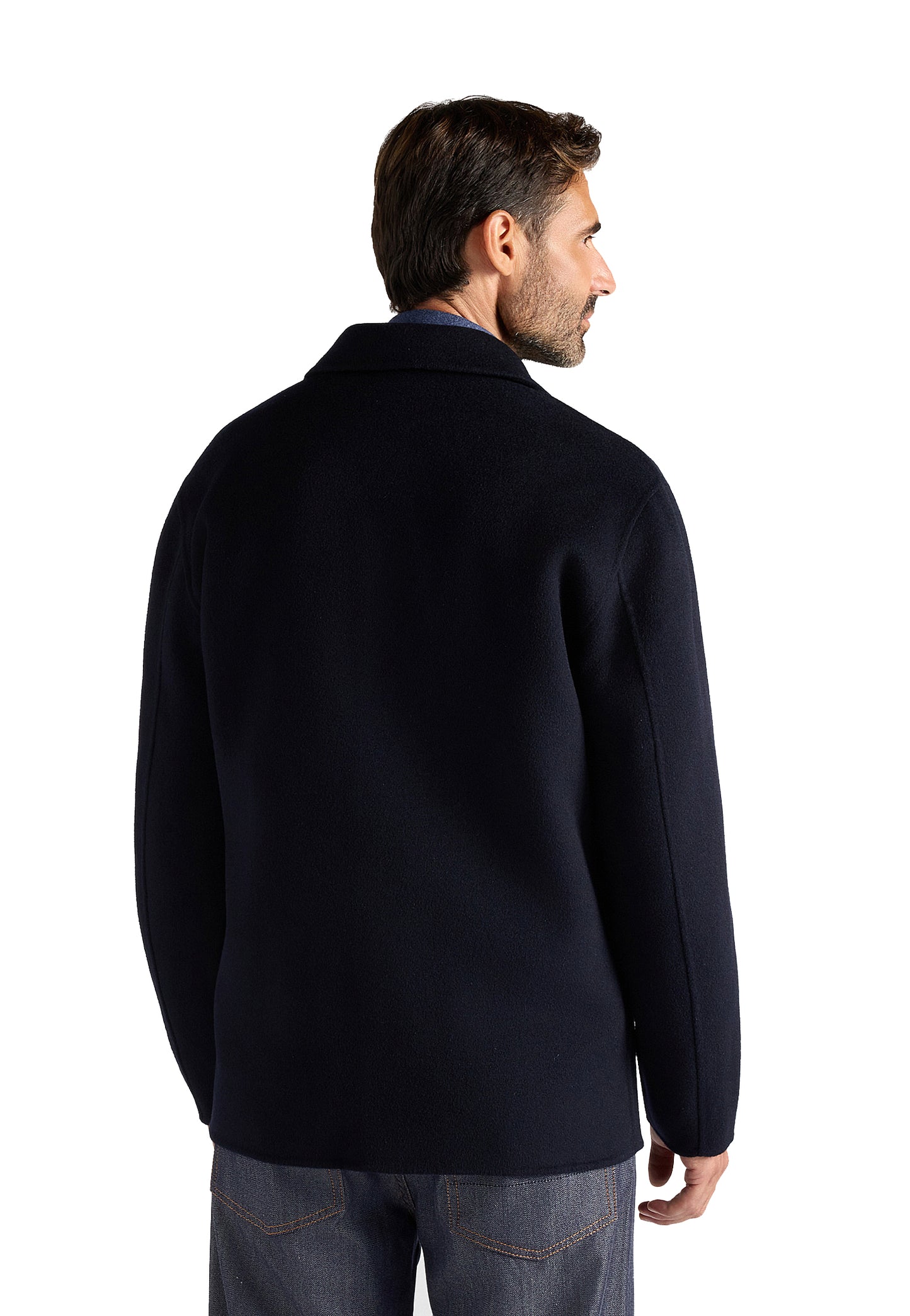 Giacca overshirt marrone pura blu Harmont & Blaine A26 K0R3390407020 801801 HARMONT&BLAINE 