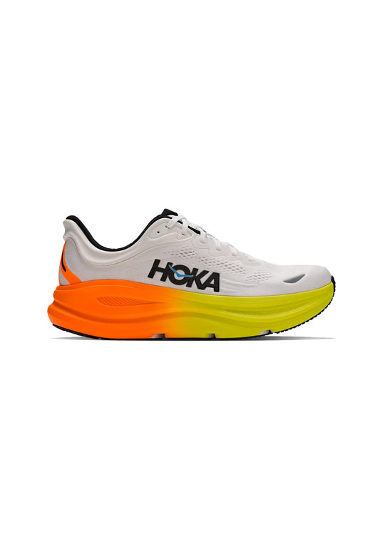 Scarpe sportive running bianche arancione-gialla Bondi 9 Hoka A26 1162011 WNG HOKA 