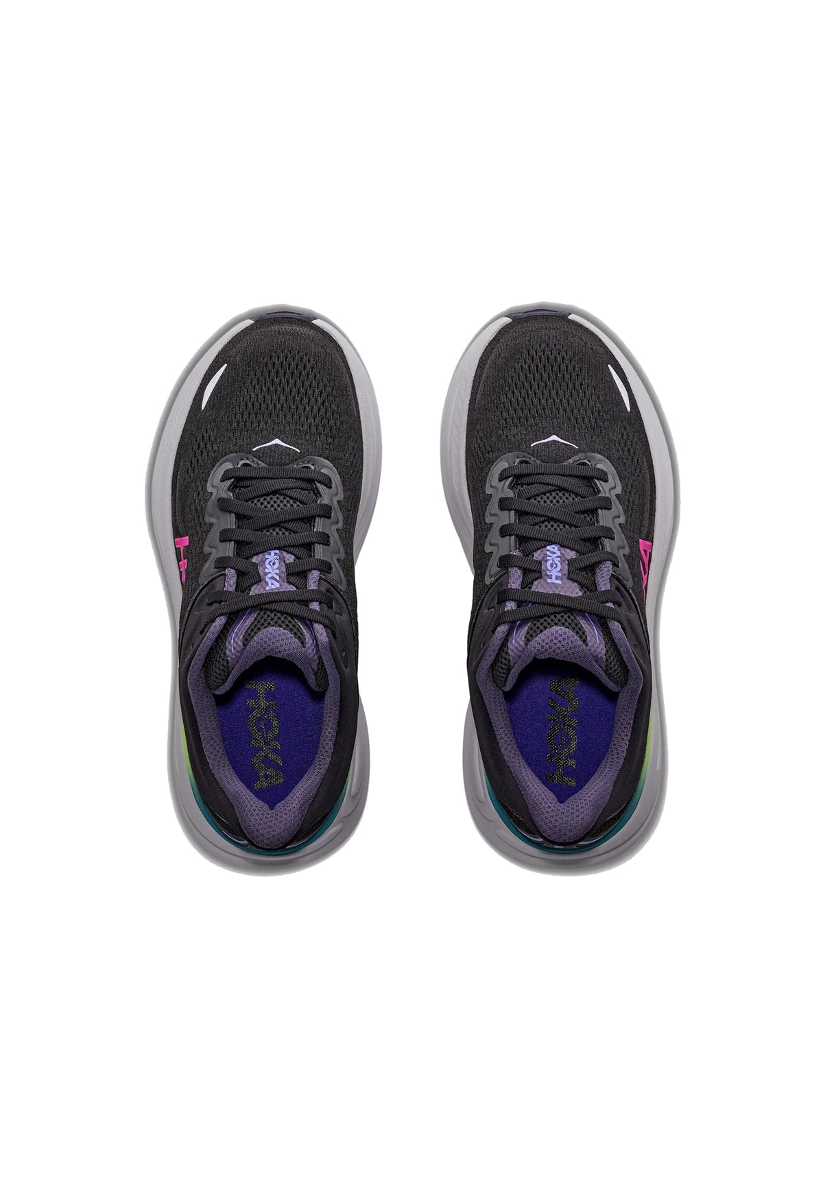 Scarpe sportive running donna nere rosa Bondi 9 Hoka A26 1162012 BNNDBNND HOKA 