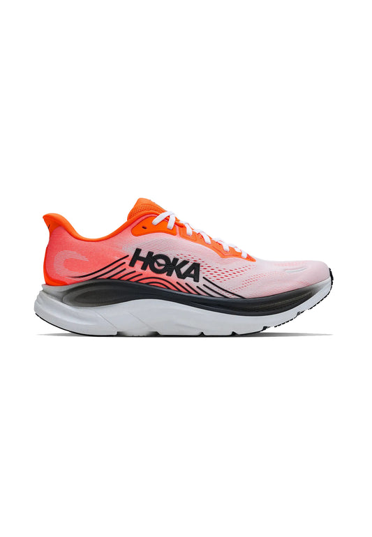 Scarpe sportive bianche arancioni running Clifton 11 Hoka A26 1176572 NNTNNNTN HOKA 